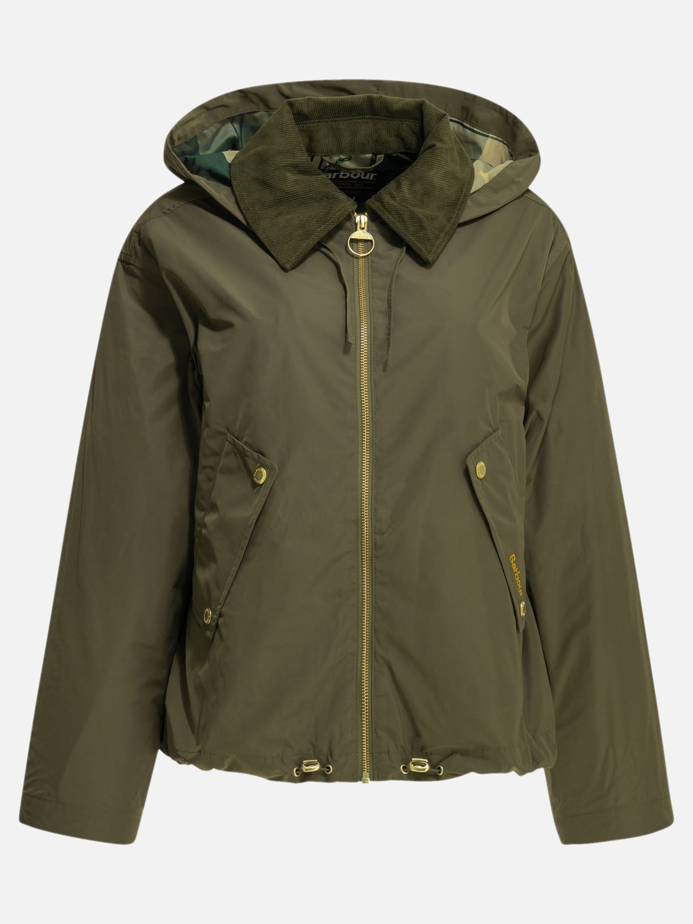 Impermeabili & Trench Solid colour  Verde - Barbour Donna | PDP | VIETTI Online Store | Zoom-Modal
