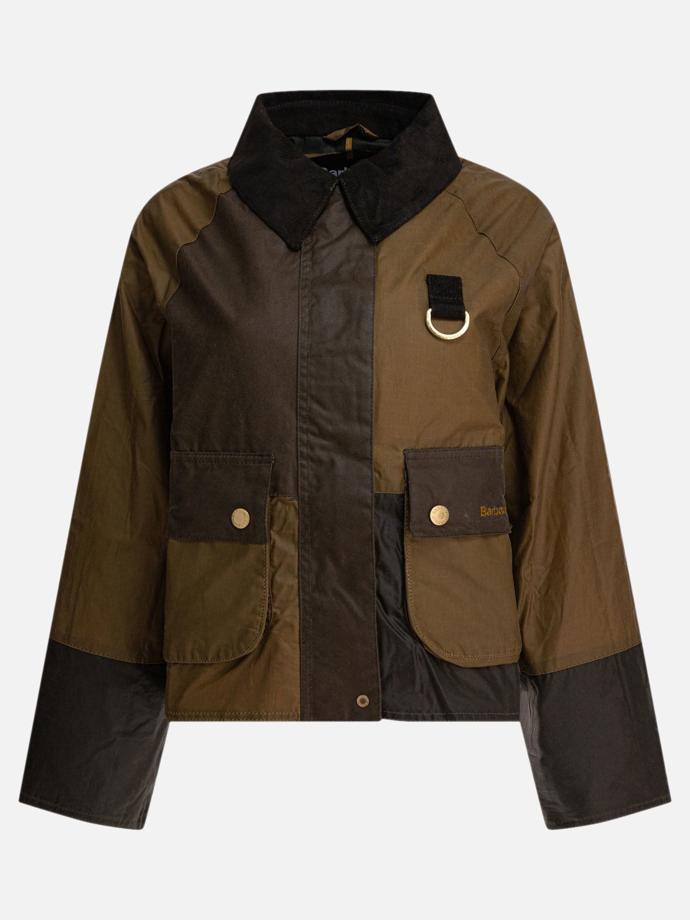 Quilted & Utility Jackets Logo  Brown - Barbour Women | PDP | VIETTI Online Store | Zoom-Modal
