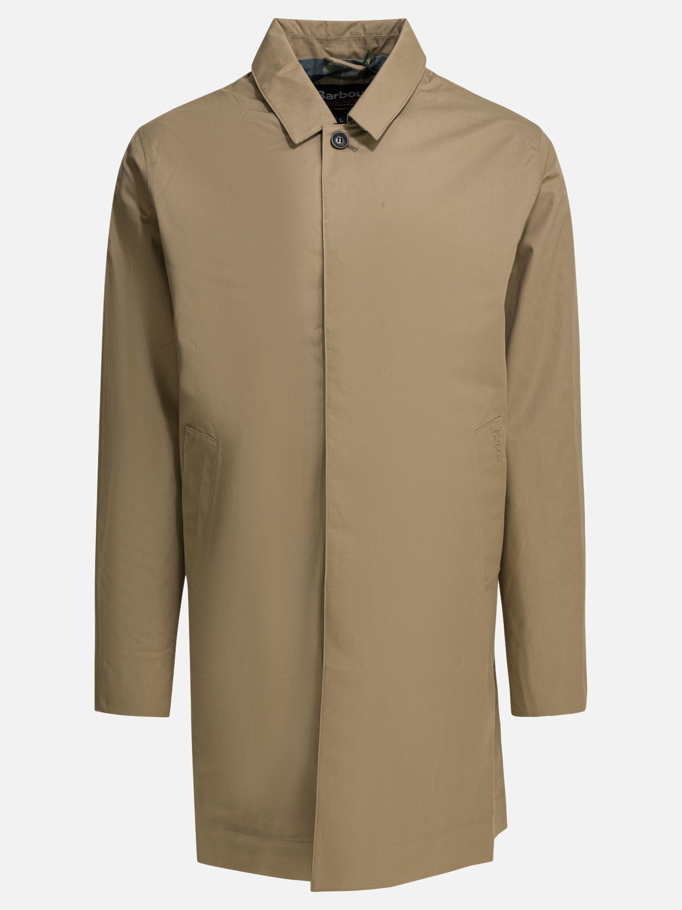 Impermeabili & Trench Solid colour  Beige - Barbour Uomo | PDP | VIETTI Online Store | Zoom-Modal

