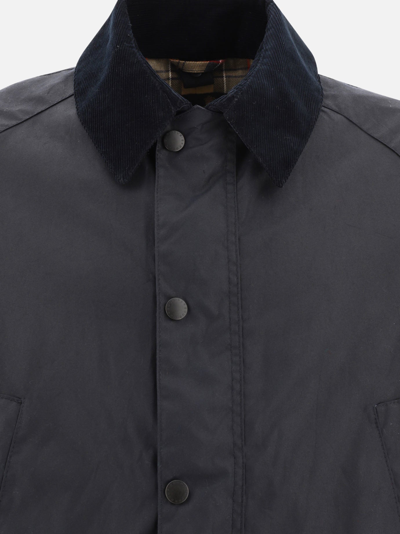 Quilted & Utility Jackets Solid colour  Blue - Barbour Men | PDP | VIETTI Online Store | thumbnail_3