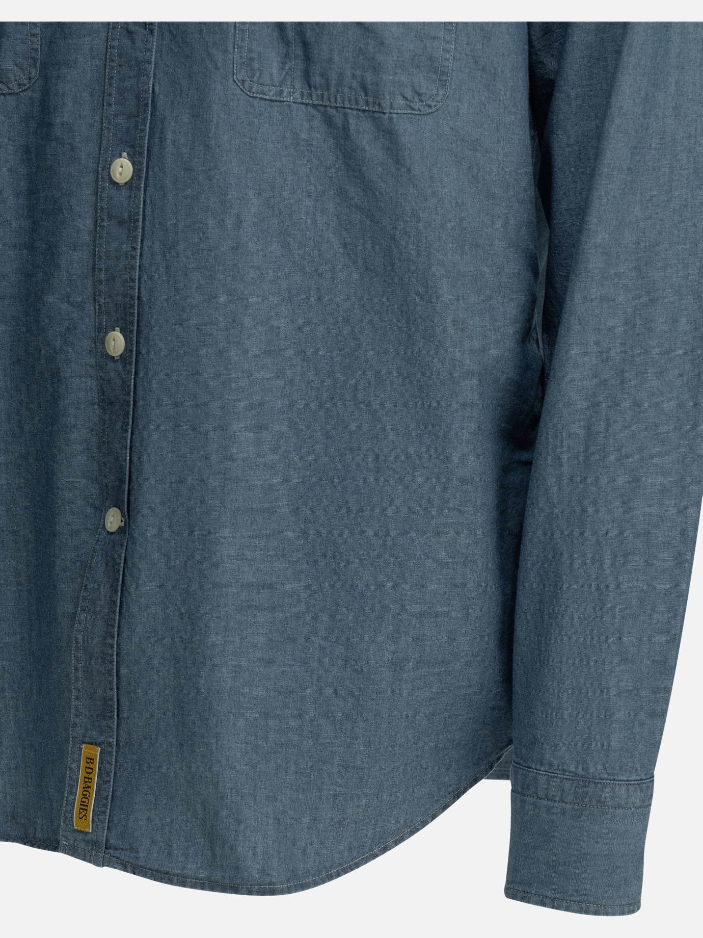 Casual shirts Solid colour  Blue - BD BAGGIES Men | PDP | VIETTI Online Store | thumbnail_4