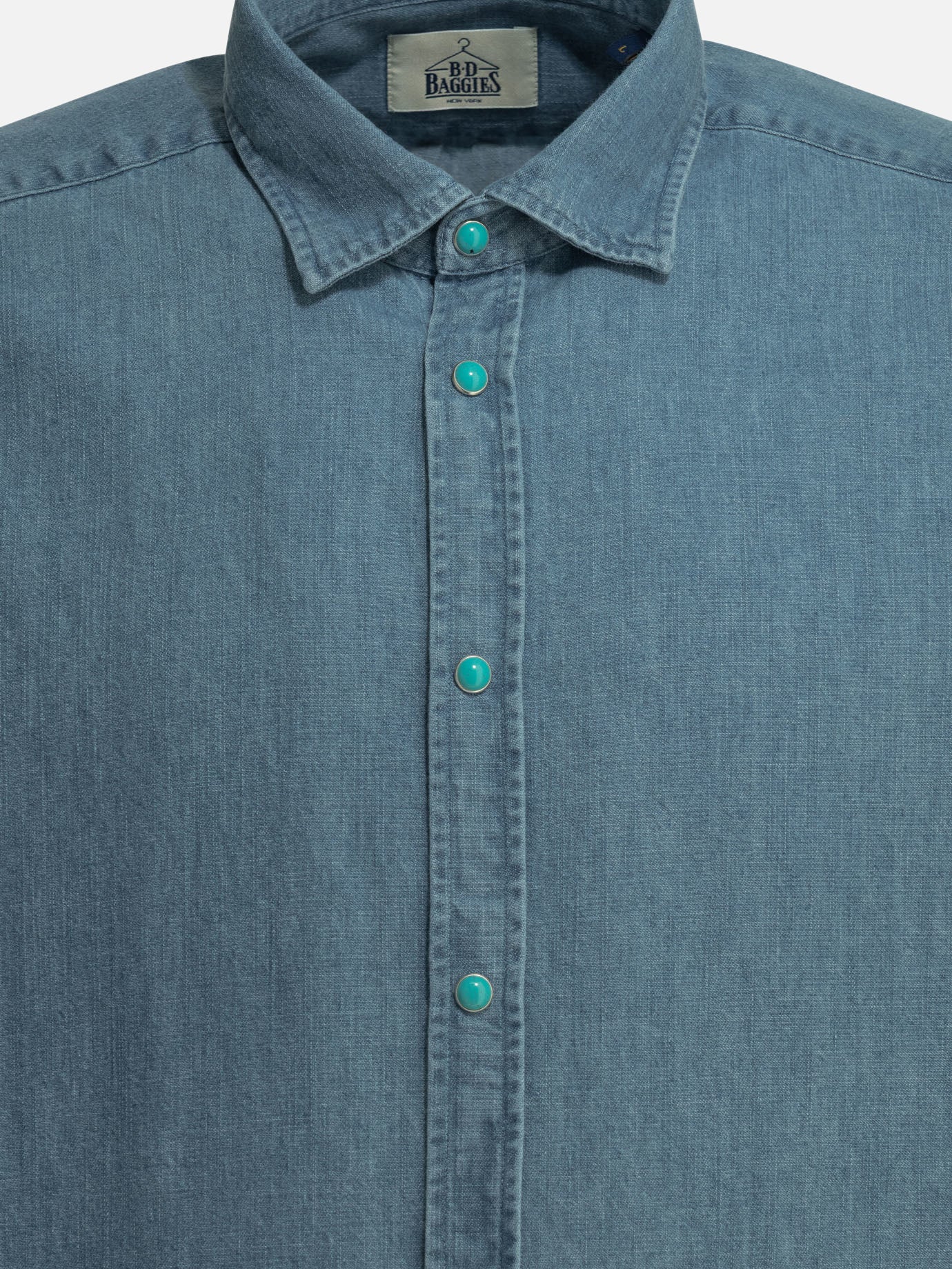 Casual shirts Solid colour  Light blue - BD BAGGIES Men | PDP | VIETTI Online Store | Zoom-Modal_3
