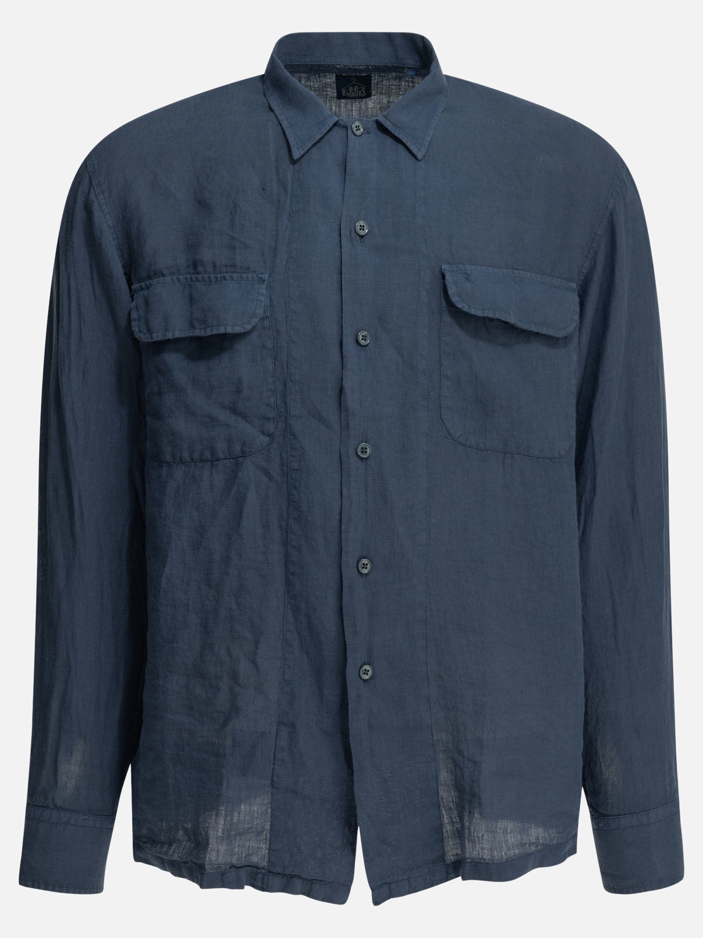 Casual shirts Solid colour  Blue - BD BAGGIES Men | PDP | VIETTI Online Store | Zoom-Modal
