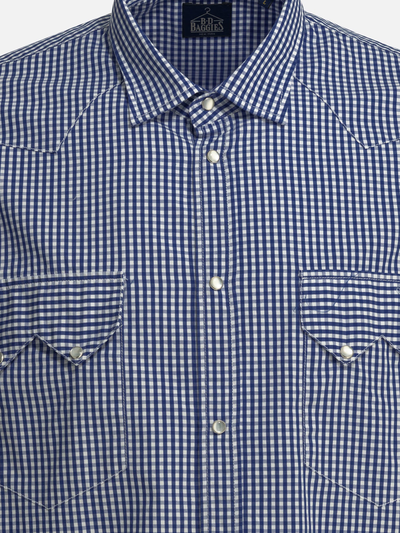 Casual shirts Check  Blue - BD BAGGIES Men | PDP | VIETTI Online Store | thumbnail_3