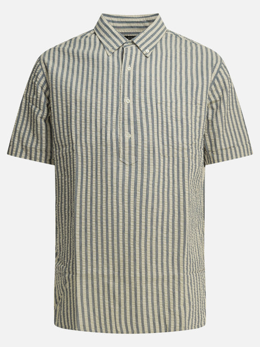 Camicie casual Striped  Azzurro - Beams Plus Uomo | PLP | VIETTI Online Store 
