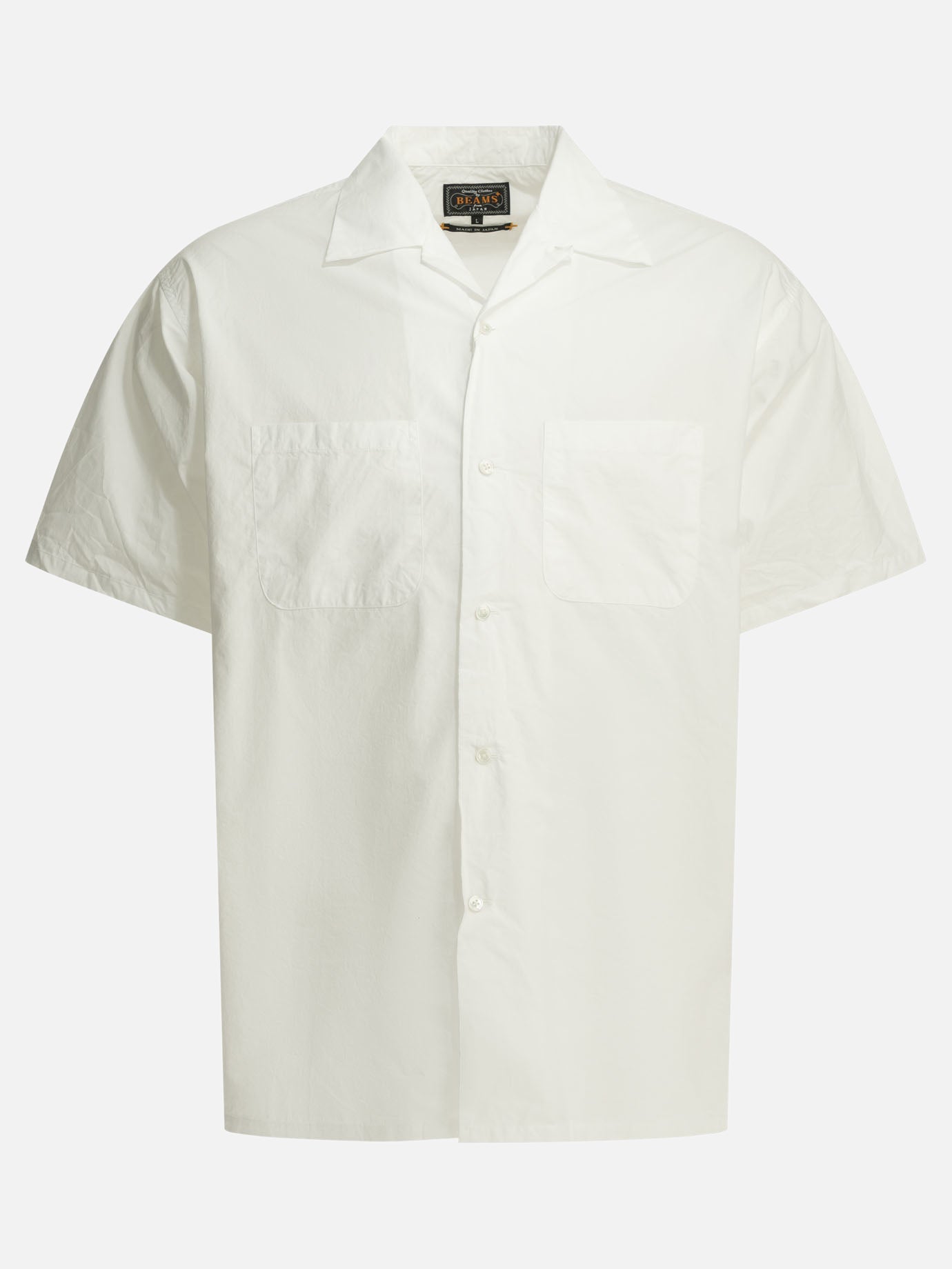 Casual shirts Solid colour  White - Beams Plus Men | PDP | VIETTI Online Store | thumbnail