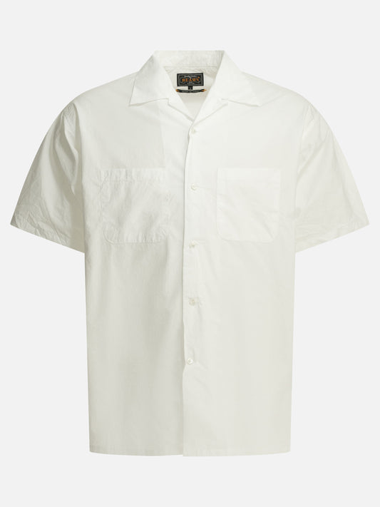 Camicie casual Solid colour  Bianco - Beams Plus Uomo | PLP | VIETTI Online Store 
