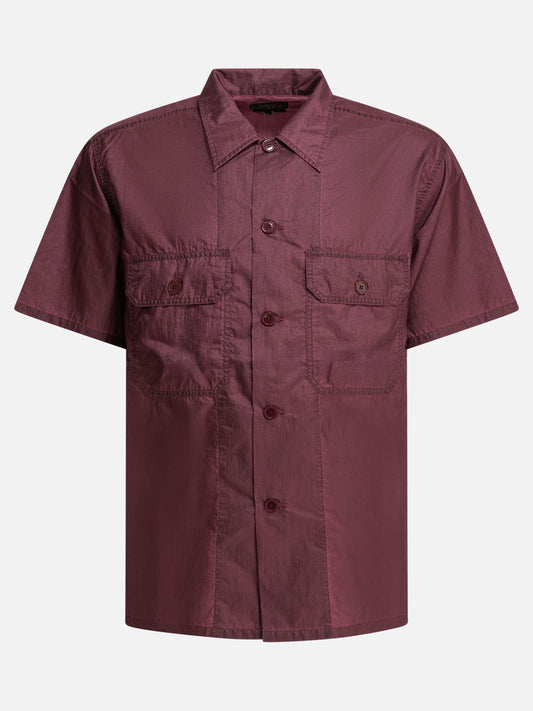 Camicie casual Solid colour  Fucsia - Beams Plus Uomo | PLP | VIETTI Online Store 
