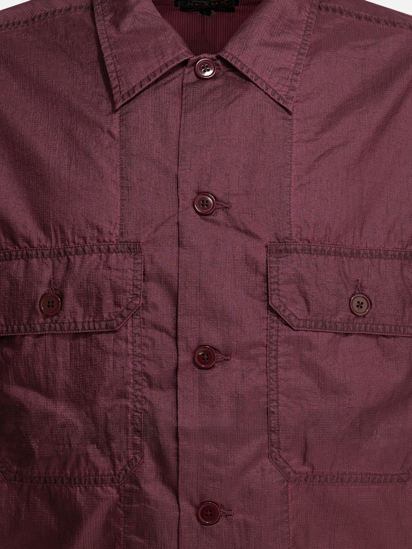 Casual shirts Solid colour  Fuchsia - Beams Plus Men | PDP | VIETTI Online Store | Zoom-Modal_3
