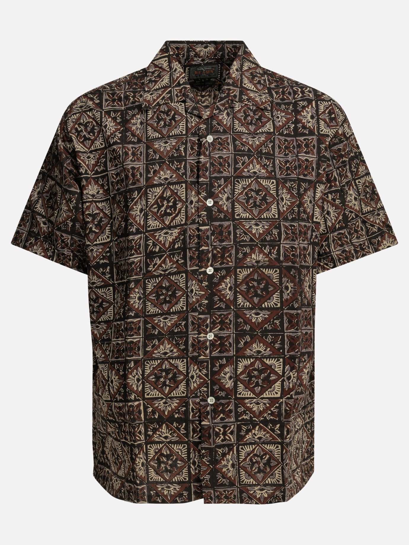 Casual shirts Graphics  Brown - Beams Plus Men | PDP | VIETTI Online Store | thumbnail