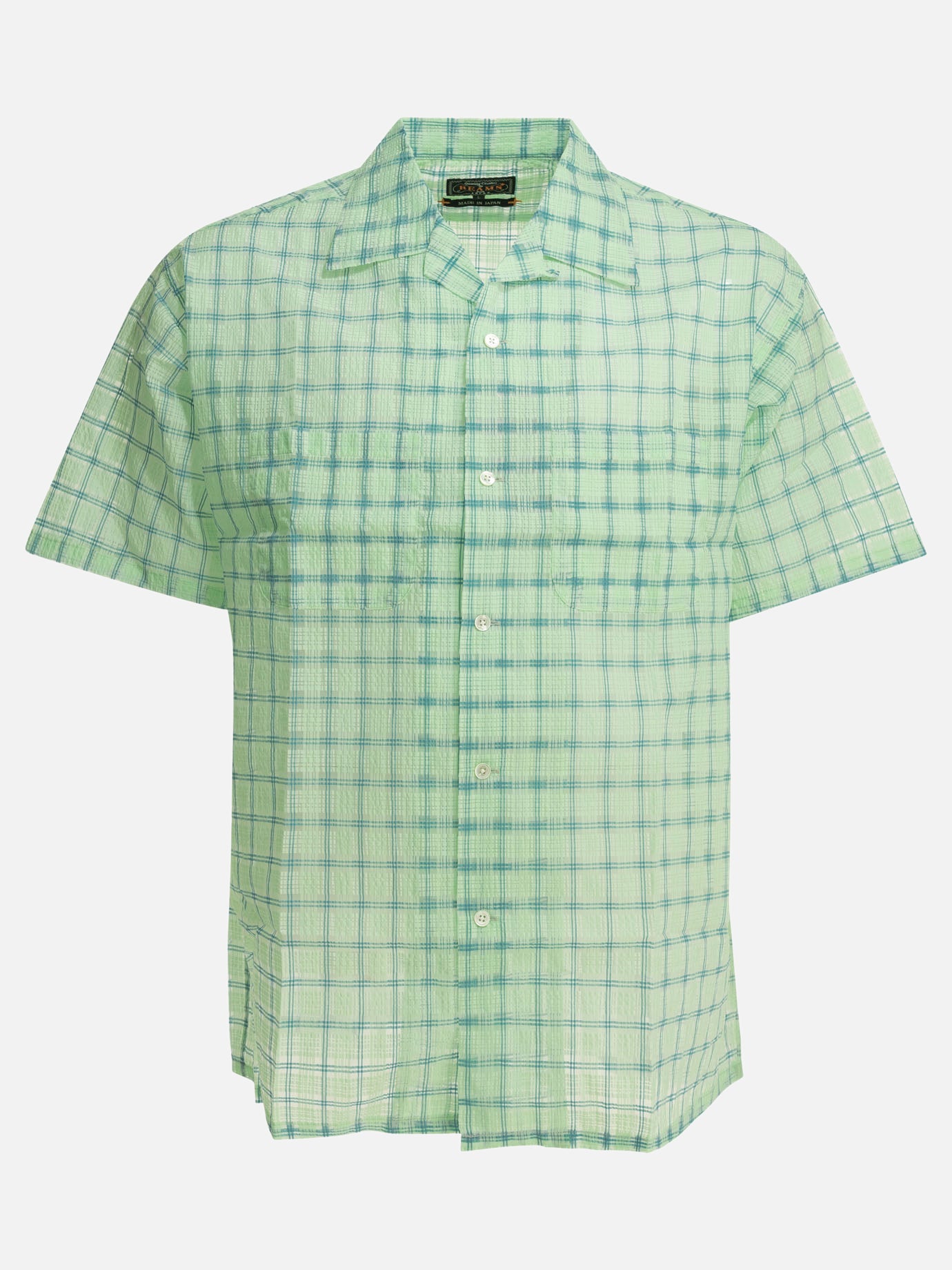 Casual shirts Plaid  Green - Beams Plus Men | PDP | VIETTI Online Store | Zoom-Modal
