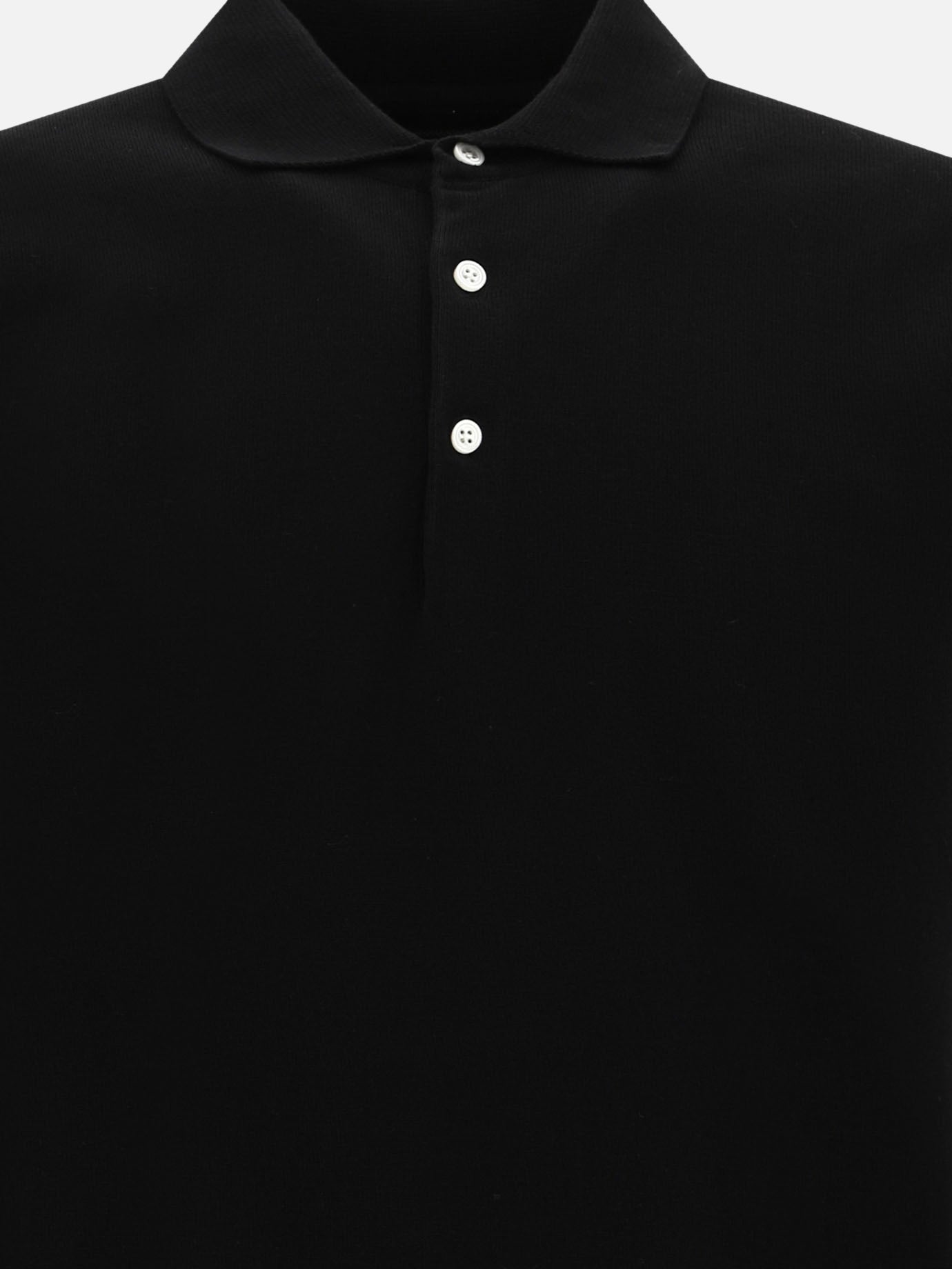 Polo shirts with buttons Solid colour  Black - Beams Plus Men | PDP | VIETTI Online Store | Zoom-Modal_3
