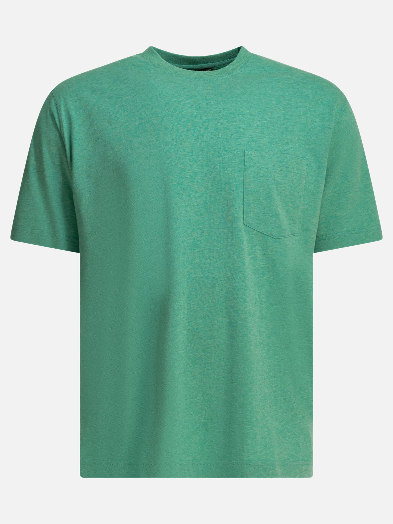 Crewneck t-shirts Solid colour  Green - Beams Plus Men | PDP | VIETTI Online Store | thumbnail