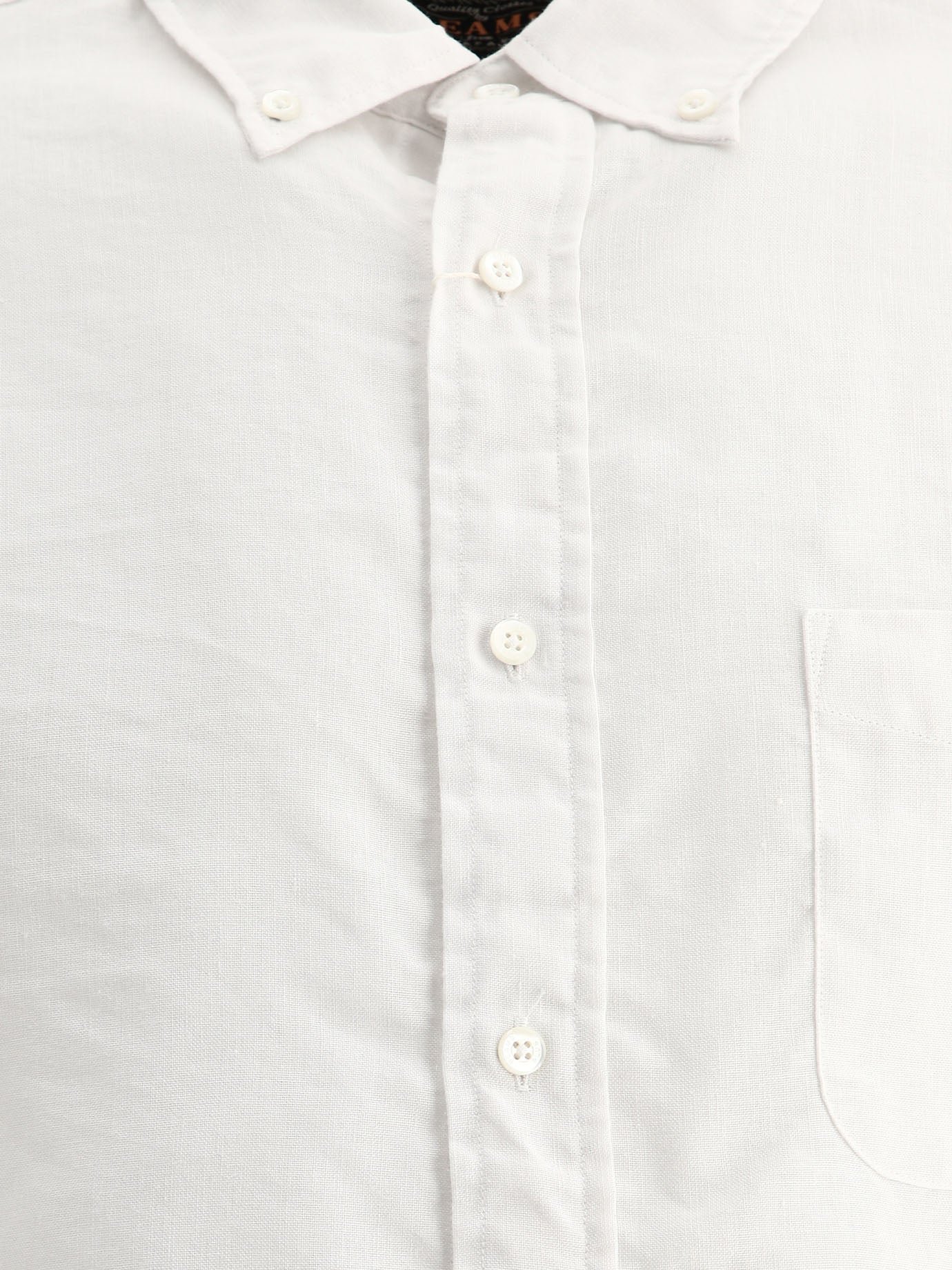 Casual shirts Solid colour  White - Beams Plus Men | PDP | VIETTI Online Store | Zoom-Modal_3
