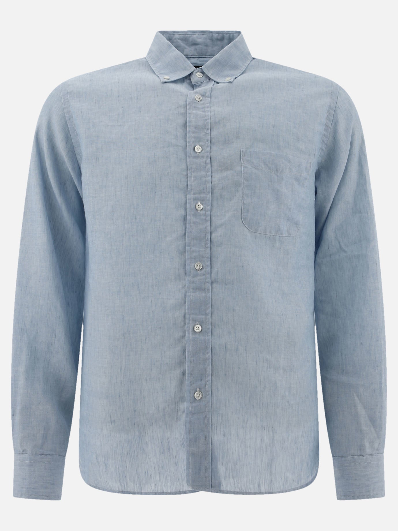 Casual shirts Solid colour  Blue - Beams Plus Men | PDP | VIETTI Online Store | Zoom-Modal
