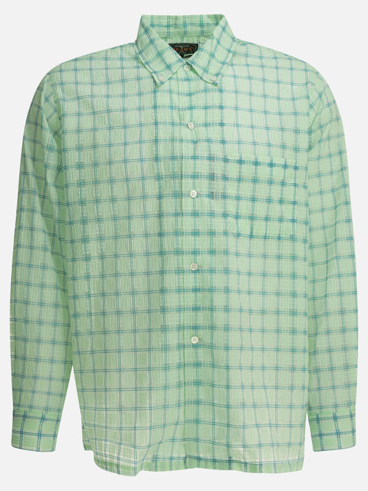 Casual shirts Plaid  Green - Beams Plus Men | PLP | VIETTI Online Store 
