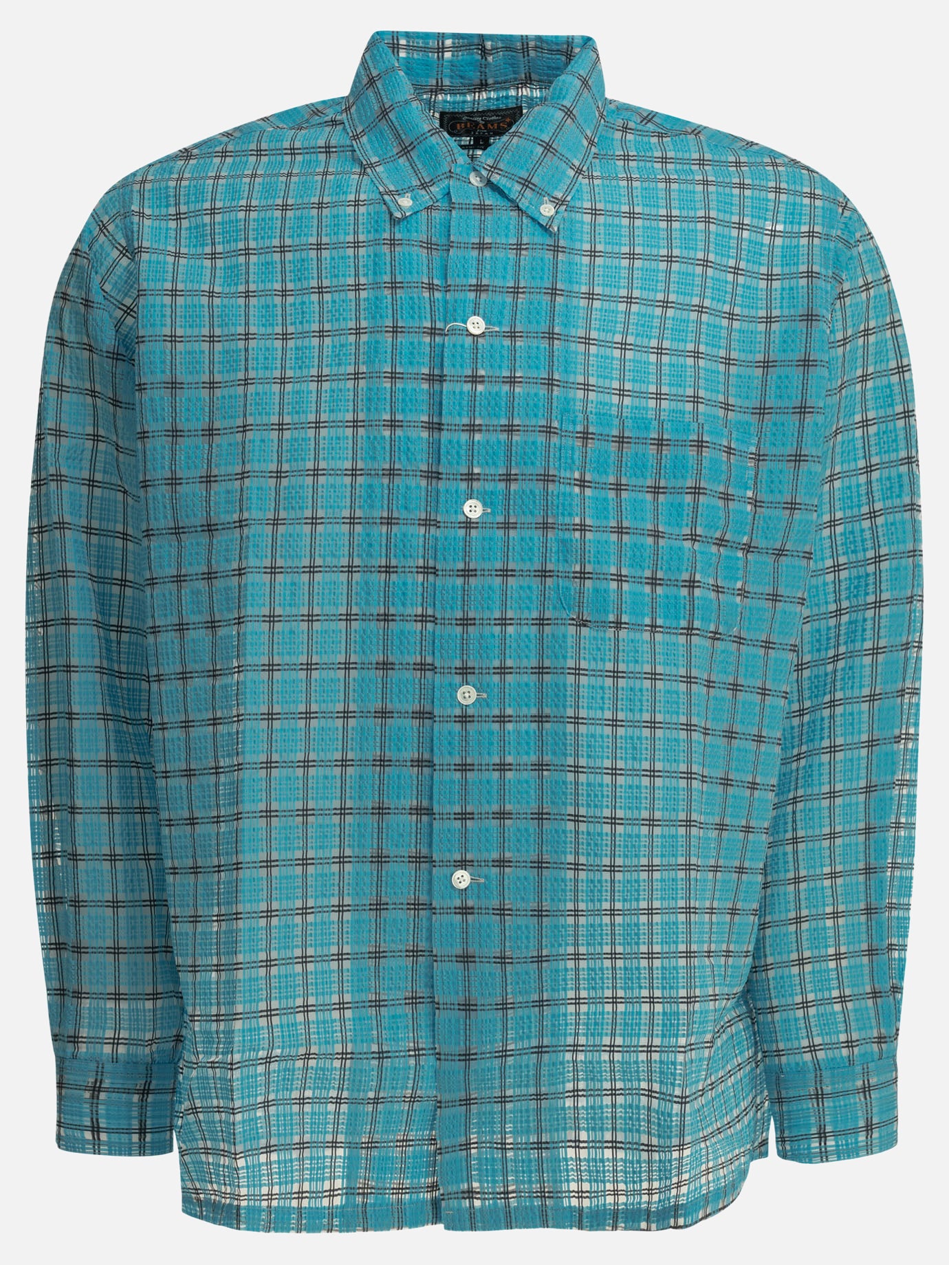 Casual shirts Plaid  Light blue - Beams Plus Men | PDP | VIETTI Online Store | Zoom-Modal
