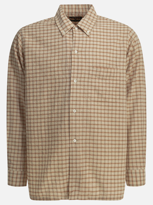 Casual shirts Plaid  Orange - Beams Plus Men | PLP | VIETTI Online Store 
