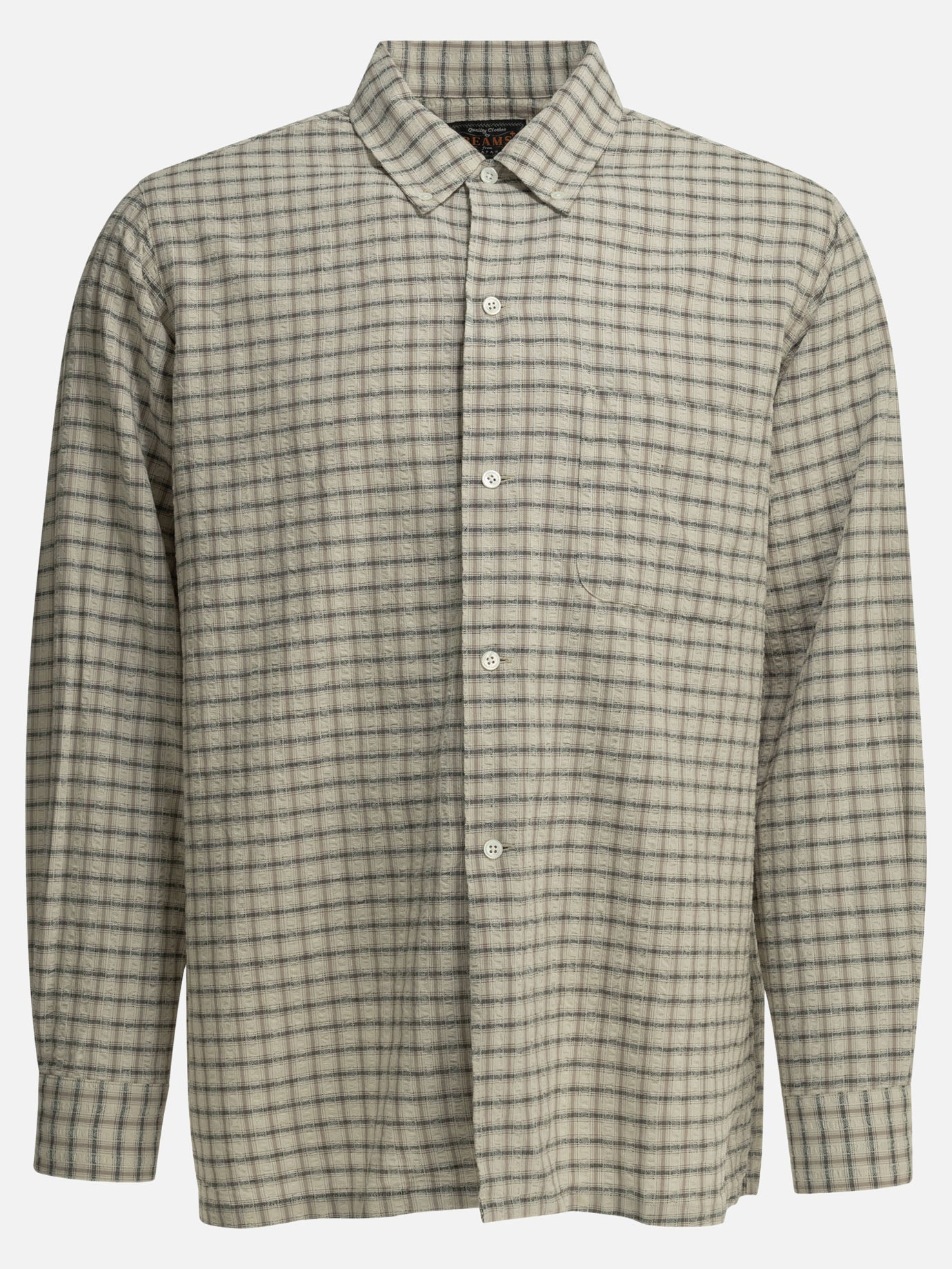Casual shirts Plaid  Beige - Beams Plus Men | PDP | VIETTI Online Store | Zoom-Modal
