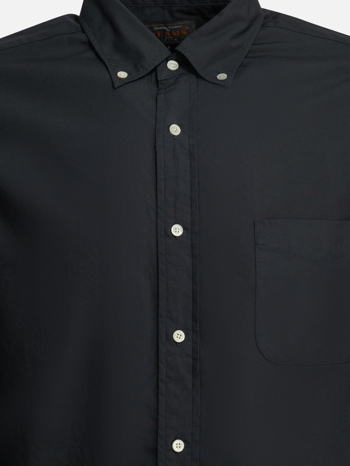 Beams Plus "B.D. Color Broad" Casual shirt Blue - VIETTI