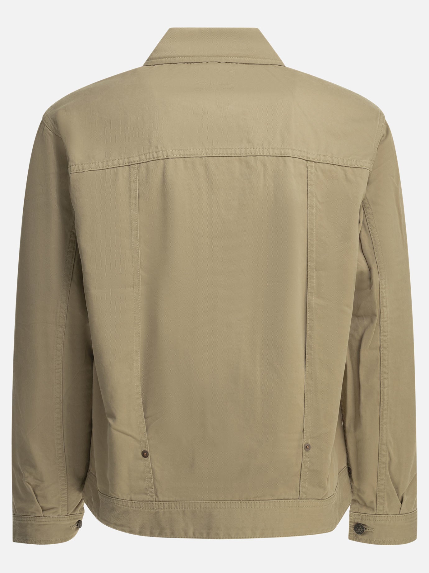 Denim jackets Solid colour  Beige - Beams Plus Men | PDP | VIETTI Online Store | Zoom-Modal_2
