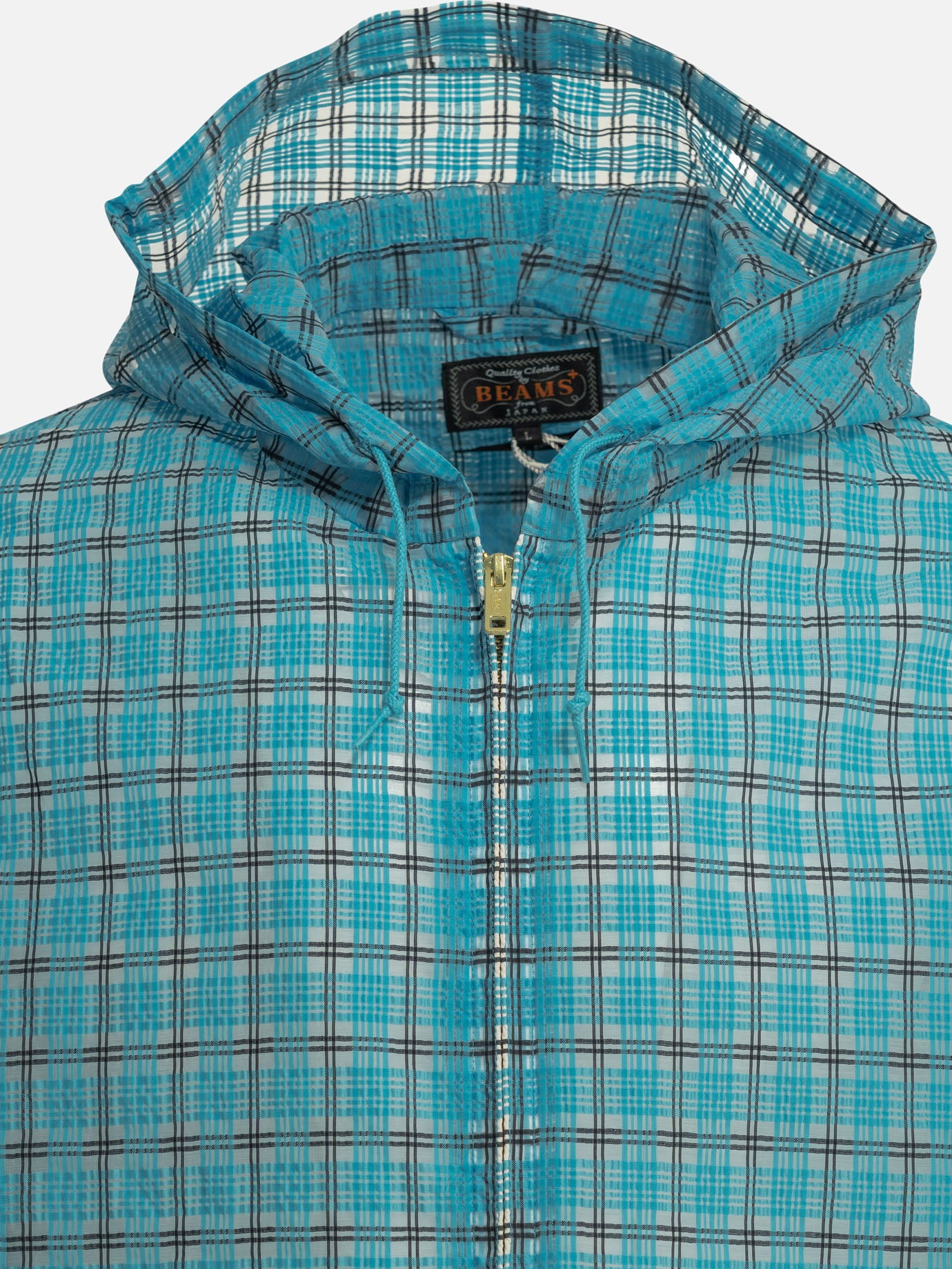 Quilted & Utility Jackets Plaid  Light blue - Beams Plus Men | PDP | VIETTI Online Store | thumbnail_3