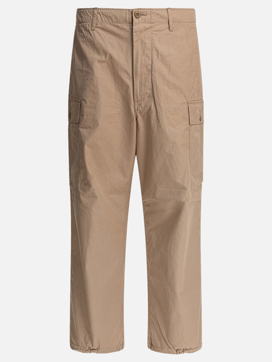 Cargo & parachute trousers Solid colour  Beige - Beams Plus Men | PLP | VIETTI Online Store 
