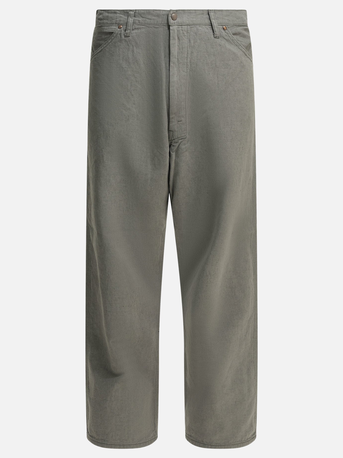 Work pants Solid colour  Grey - Beams Plus Men | PDP | VIETTI Online Store | Zoom-Modal
