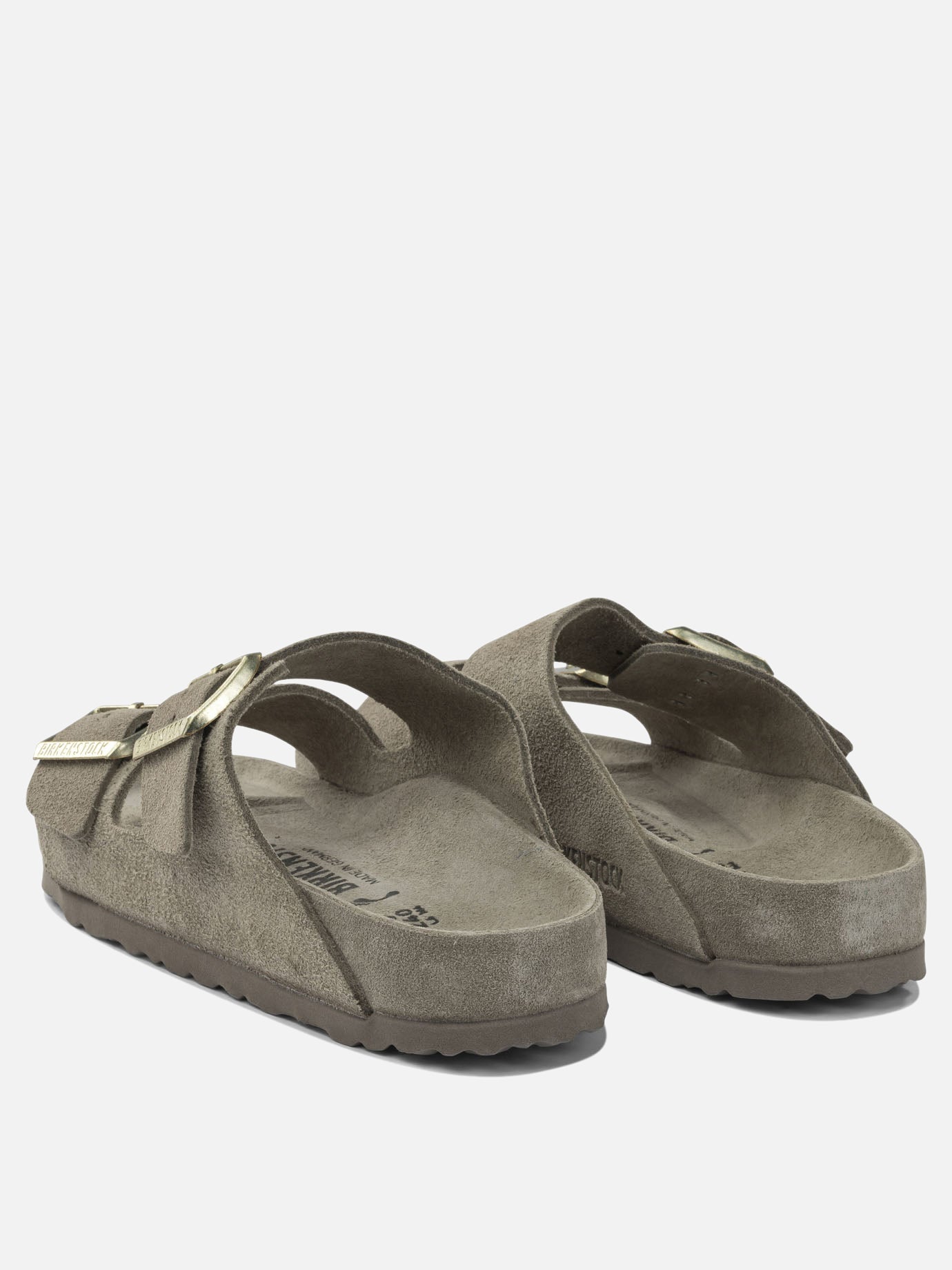 Flat sandals 100% leather - 100% rubber  Grey - Birkenstock Men | PDP | VIETTI Online Store | Zoom-Modal_4
