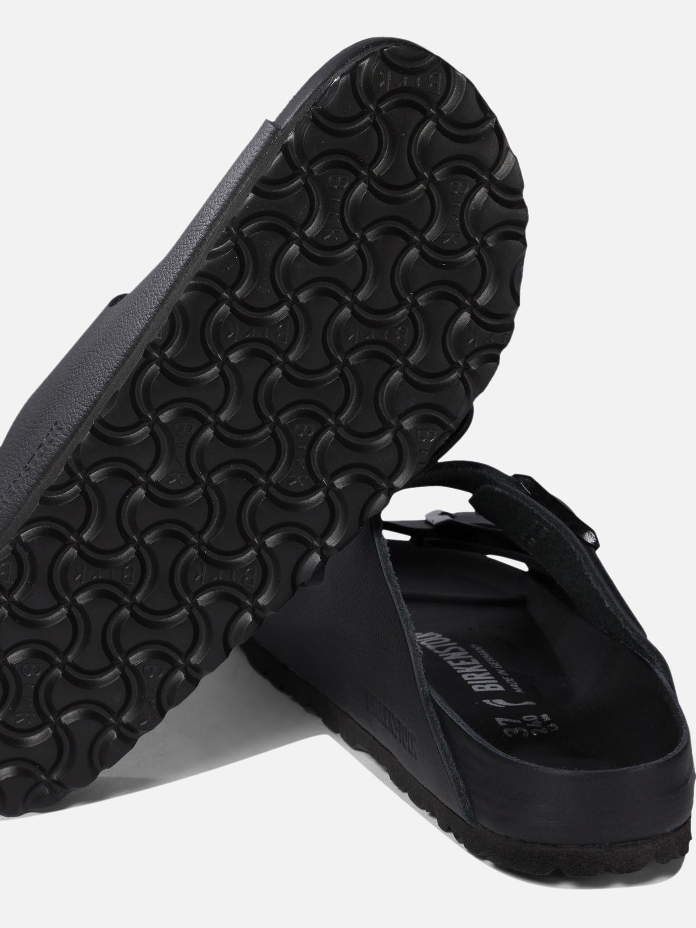 Flat sandals 100% leather - 100% eva  Black - Birkenstock Men | PDP | VIETTI Online Store | thumbnail_5