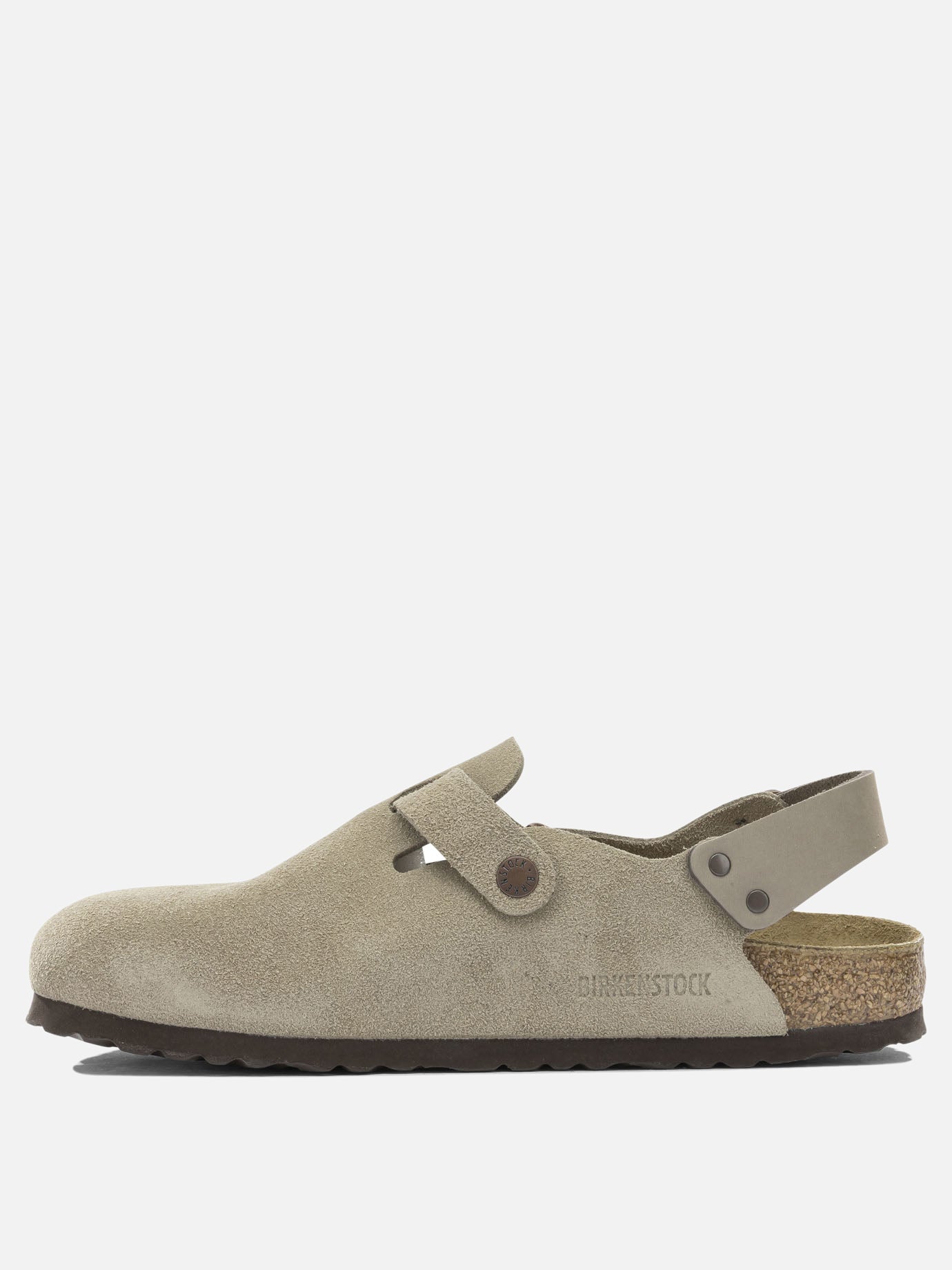 Flat sandals 100% suede - 100% rubber  Beige - Birkenstock Men | PDP | VIETTI Online Store | Zoom-Modal_3
