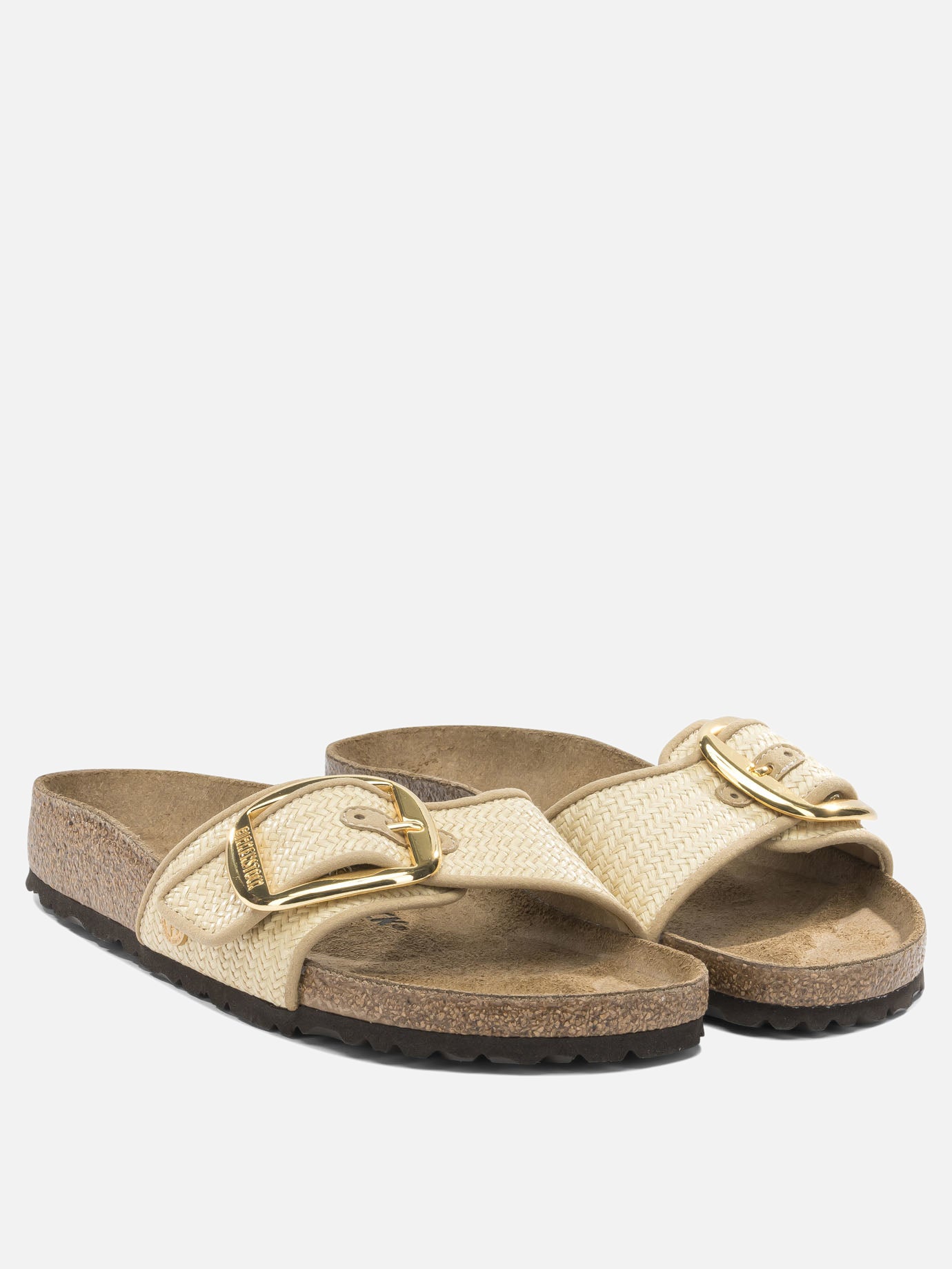 Flat sandals 100% raffia - 100% rubber  Beige - Birkenstock Women | PDP | VIETTI Online Store | thumbnail_2