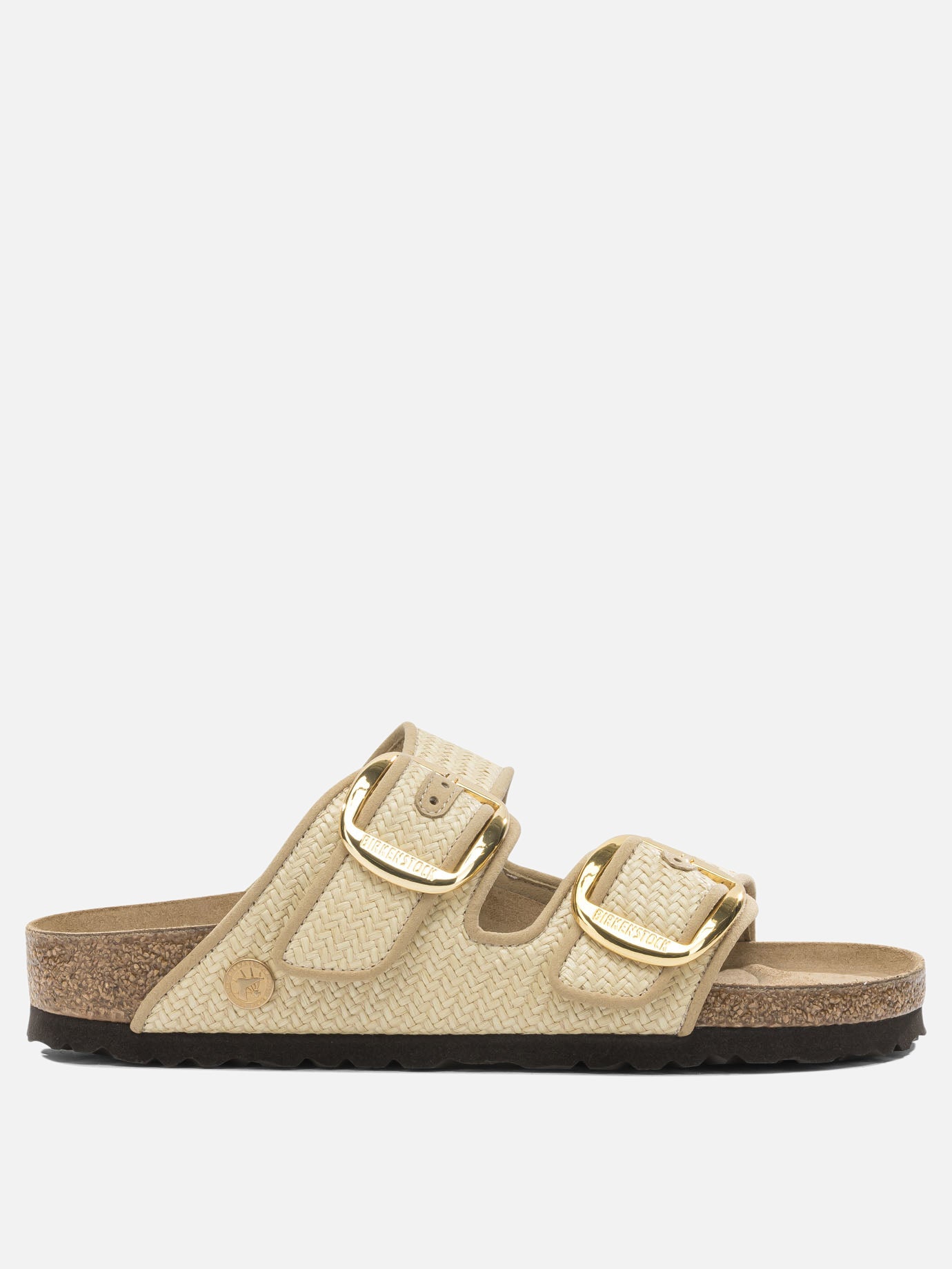 Flat sandals 100% suede - 100% rubber  Beige - Birkenstock Women | PDP | VIETTI Online Store | Zoom-Modal
