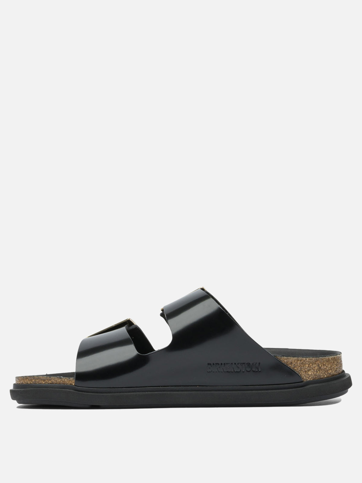 Birkenstock "Arizona Droplet Buckle" low sandals Black