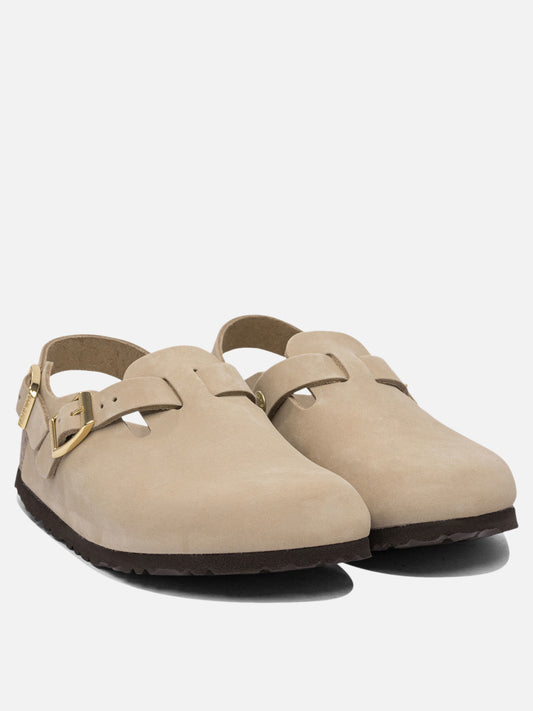 Flat sandals 100% suede leather - 100% eva  Beige - Birkenstock Women | PDP | VIETTI Online Store | 2
