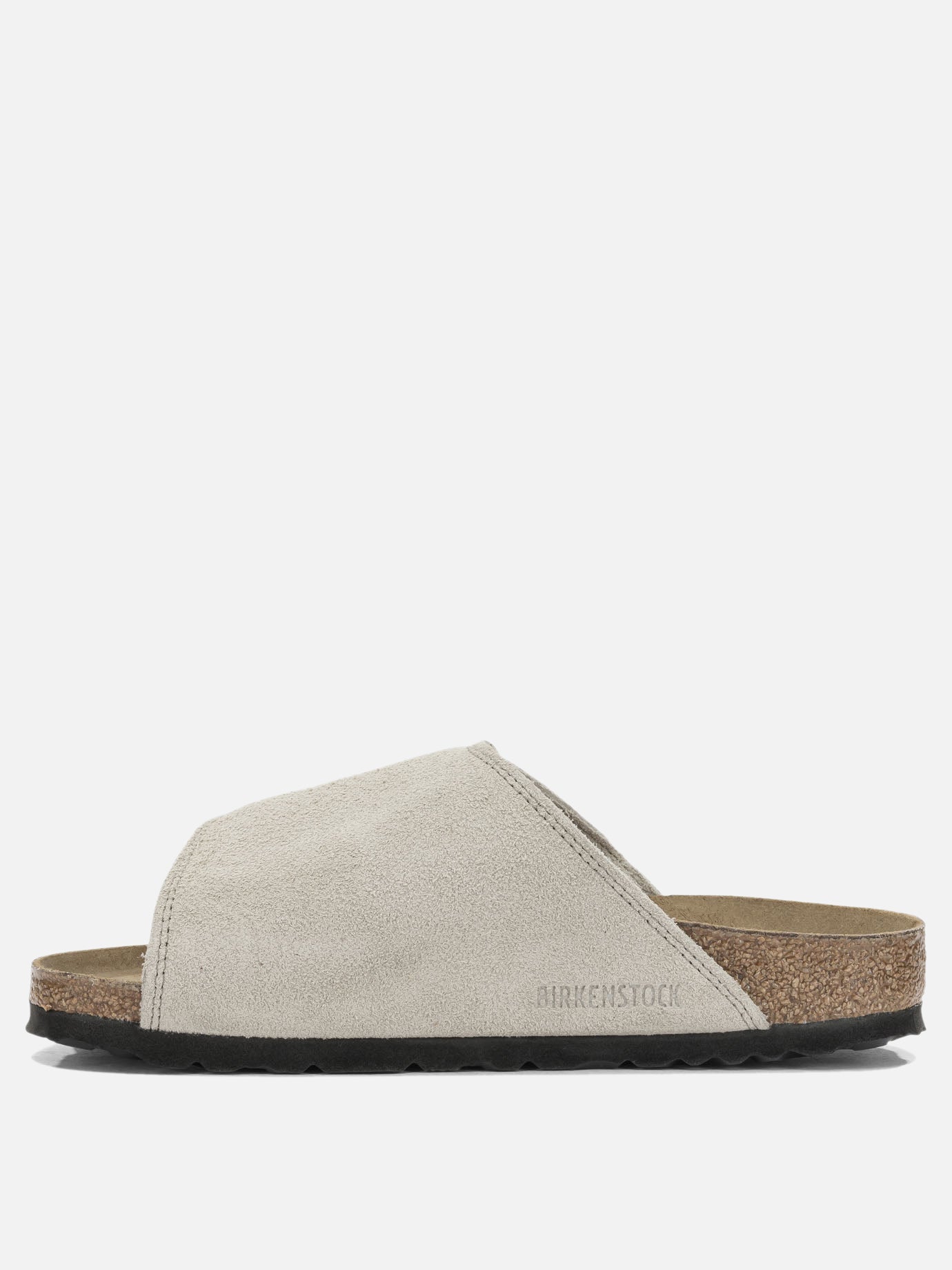 Flat sandals 100% suede leather - 100% rubber  Beige - Birkenstock Women | PDP | VIETTI Online Store | thumbnail_3