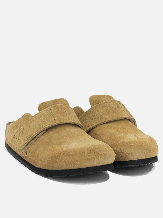 Flat sandals 100% suede leather - 100% rubber  Beige - Birkenstock Women | PDP | VIETTI Online Store | 2
