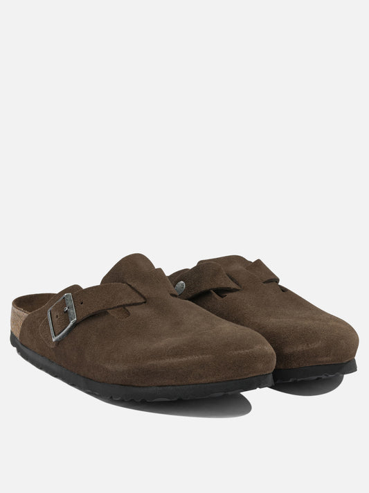 Sandali bassi 100% suede leather - 100% rubber  Marrone - Birkenstock Uomo | PLP | VIETTI Online Store | 2
