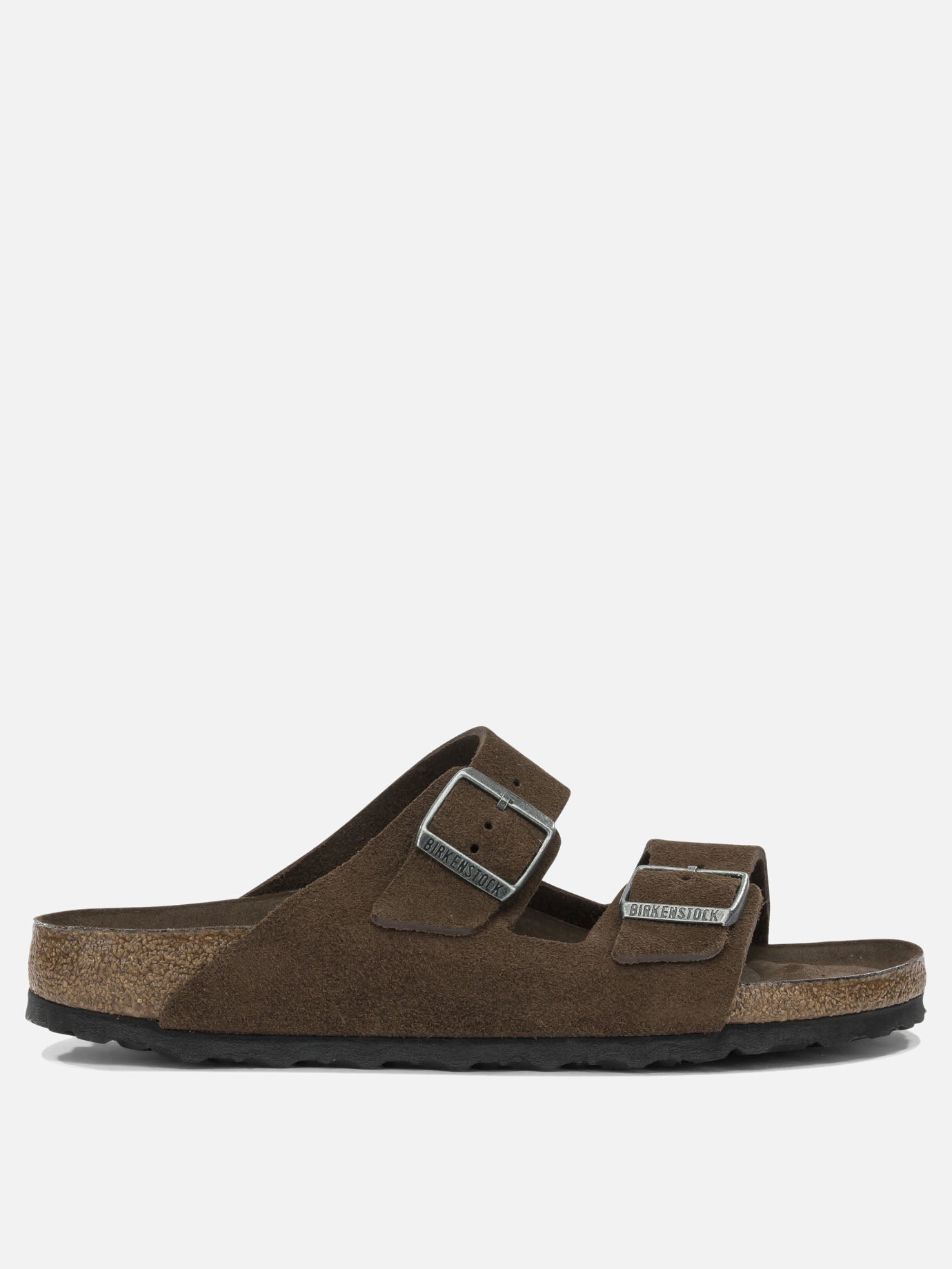 Sandali bassi 100% suede - 100% EVA  Marrone - Birkenstock Donna | PDP | VIETTI Online Store | Zoom-Modal
