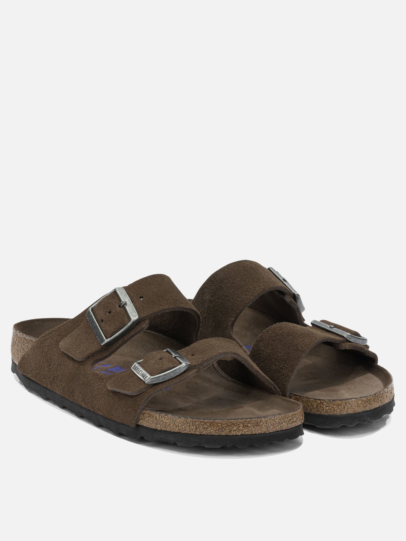 Flat sandals 100% suede - 100% EVA  Brown - Birkenstock Men | PDP | VIETTI Online Store | Zoom-Modal_2
