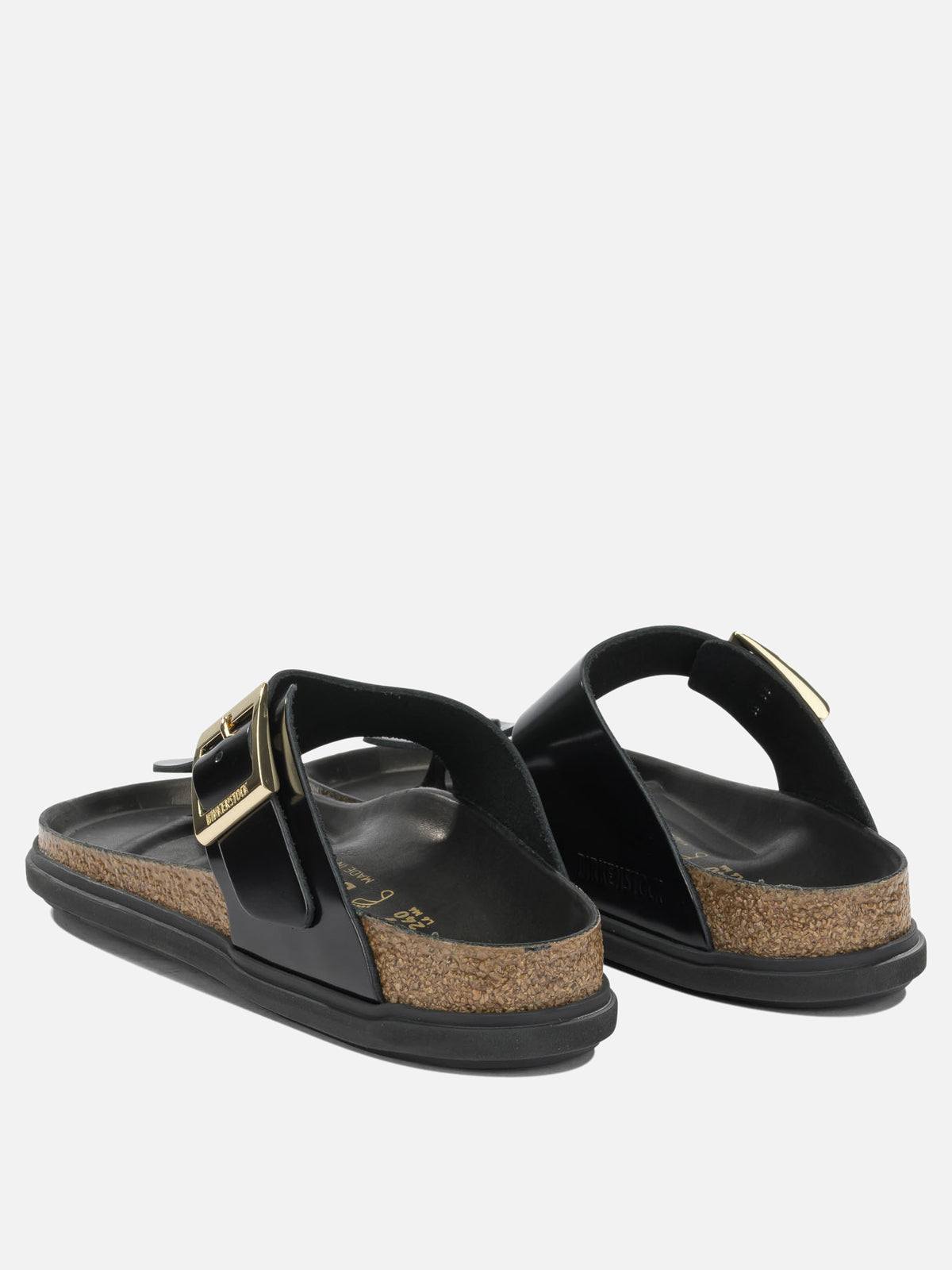 Birkenstock "Gizeh Droplet Buckle" low sandals Black