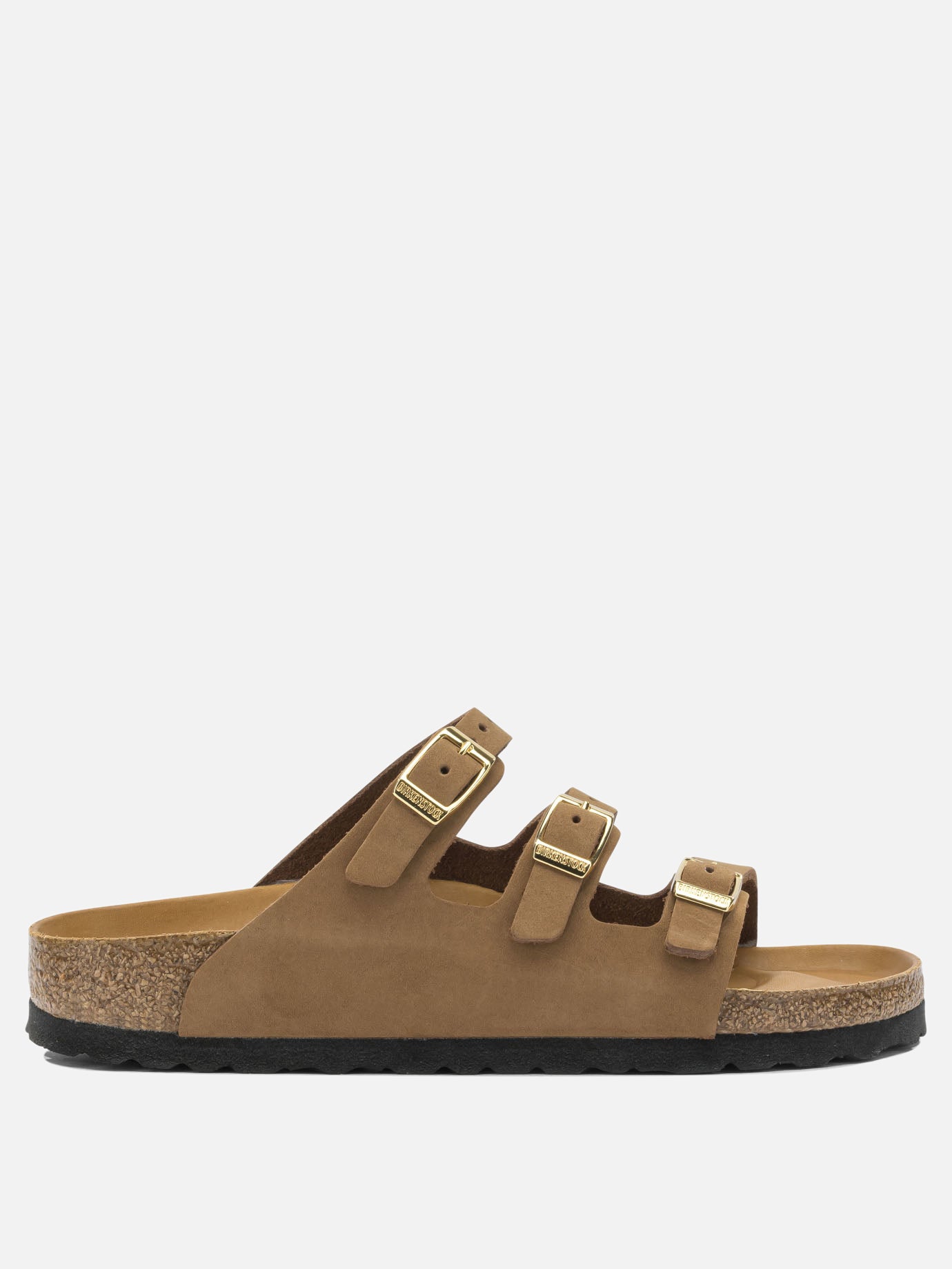 Sandali bassi 100% leather - 100% rubber  Marrone - Birkenstock Donna | PDP | VIETTI Online Store | thumbnail