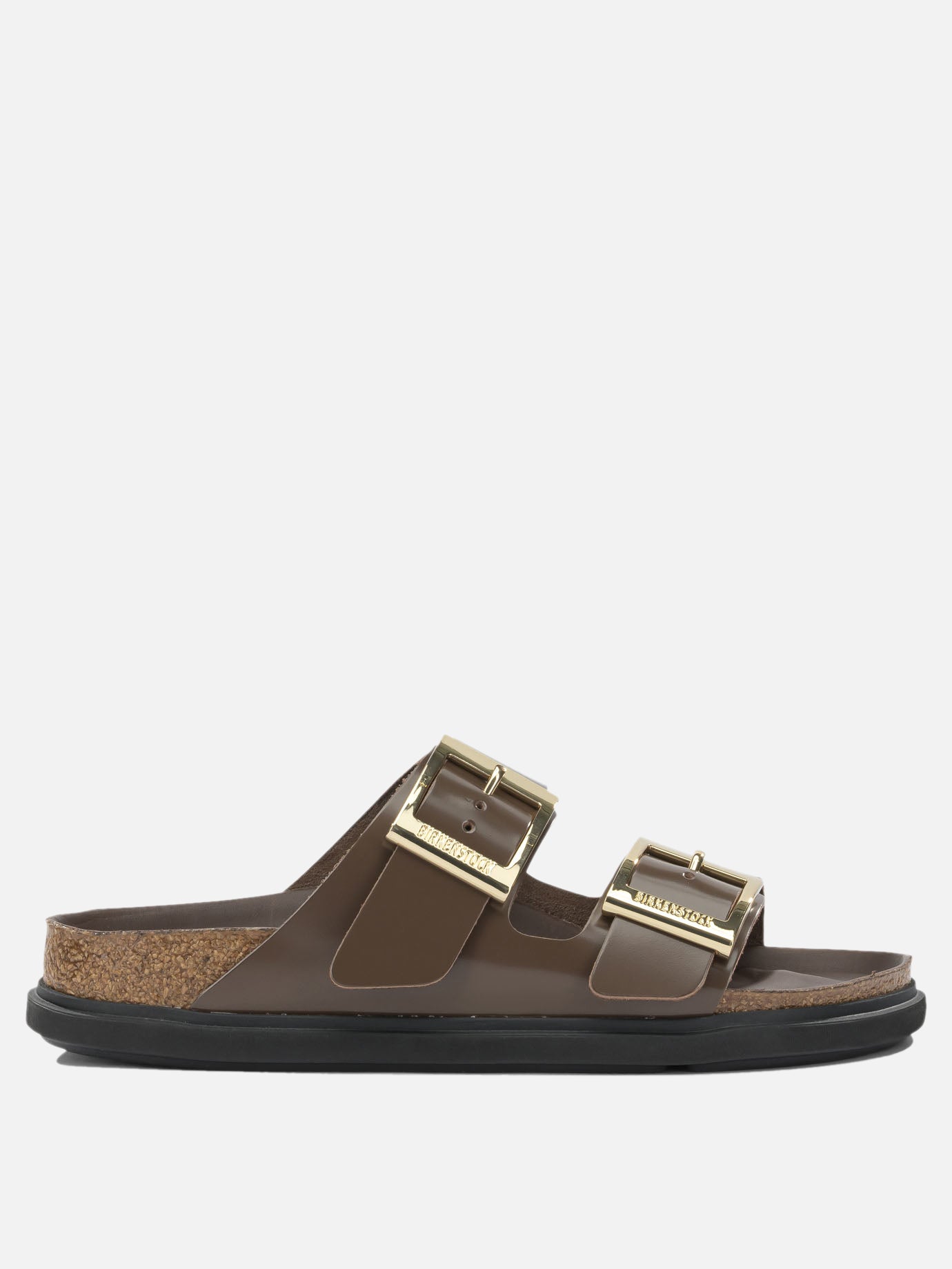 Flat sandals 100% leather - 100% eva  Brown - Birkenstock Women | PDP | VIETTI Online Store | Zoom-Modal
