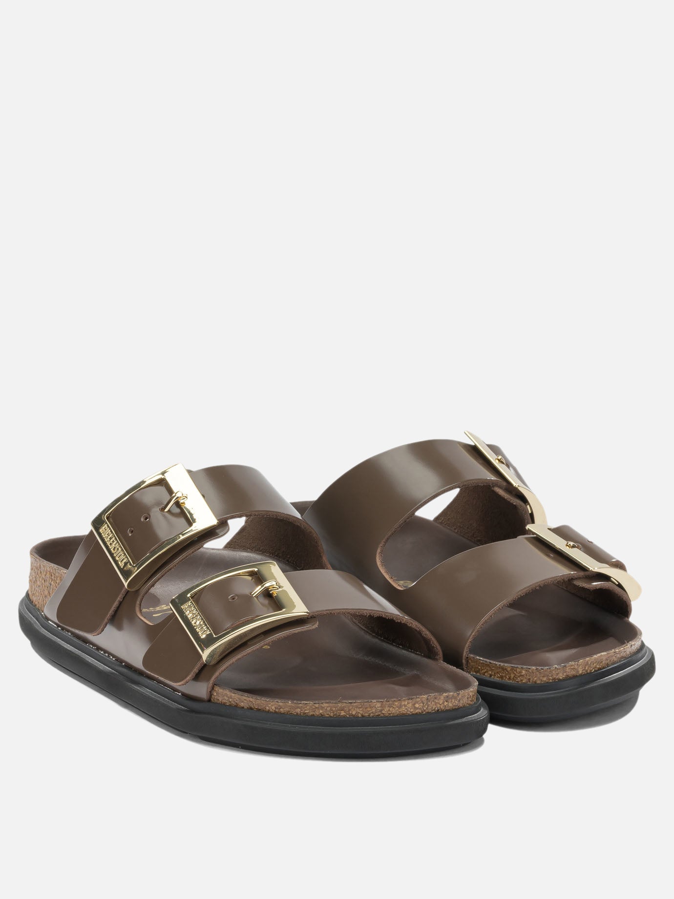 Flat sandals 100% leather - 100% eva  Brown - Birkenstock Women | PDP | VIETTI Online Store | thumbnail_2