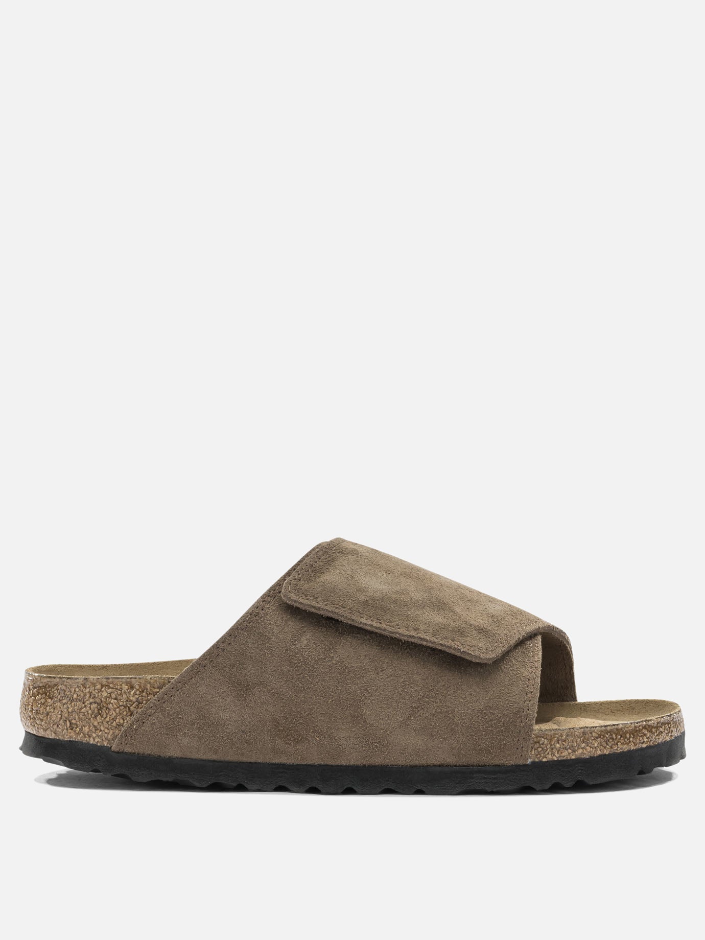 Slides 100% suede - 100% rubber  Brown - Birkenstock Women | PDP | VIETTI Online Store | Zoom-Modal

