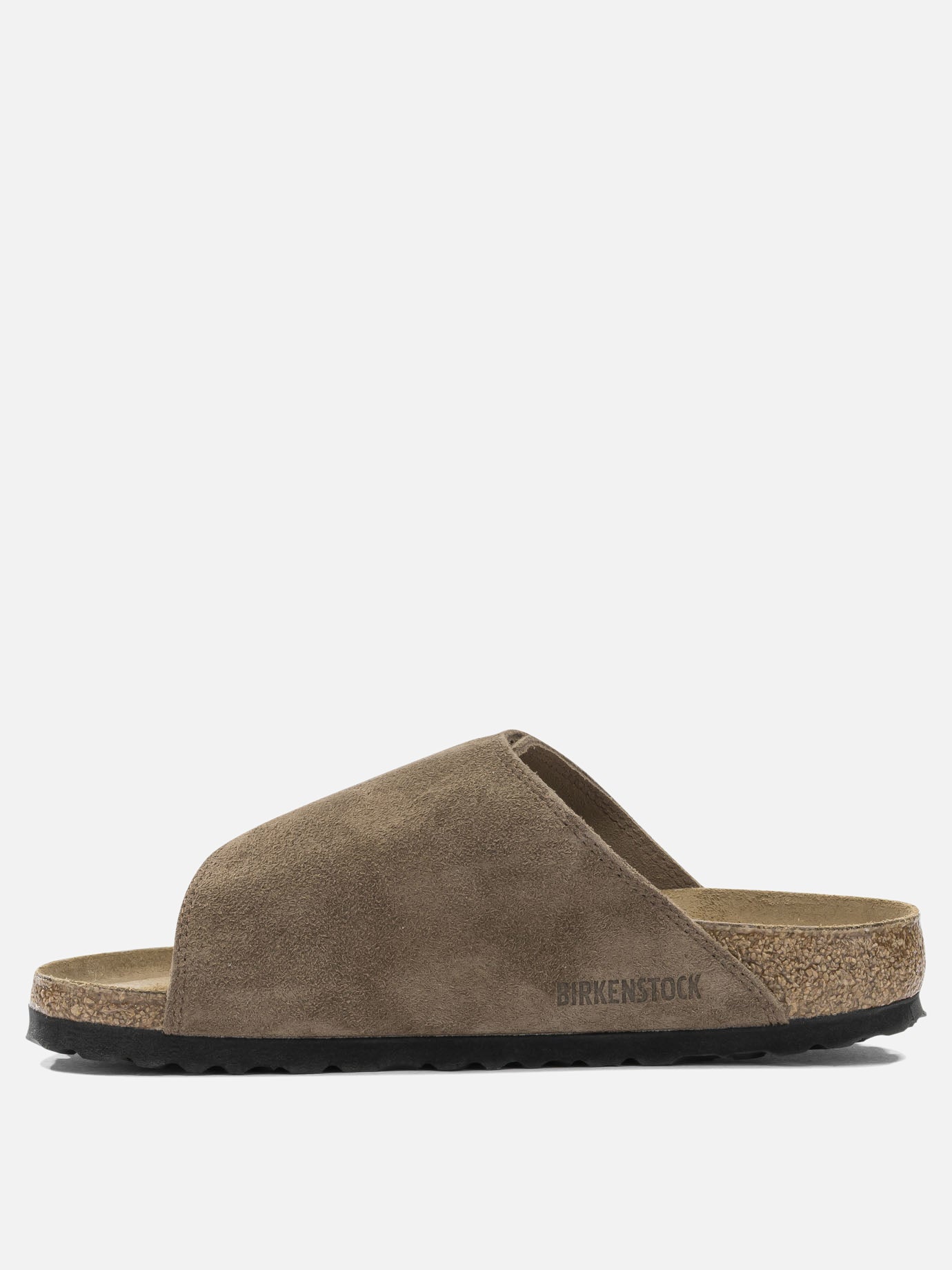 Slides 100% suede - 100% rubber  Brown - Birkenstock Women | PDP | VIETTI Online Store | thumbnail_3