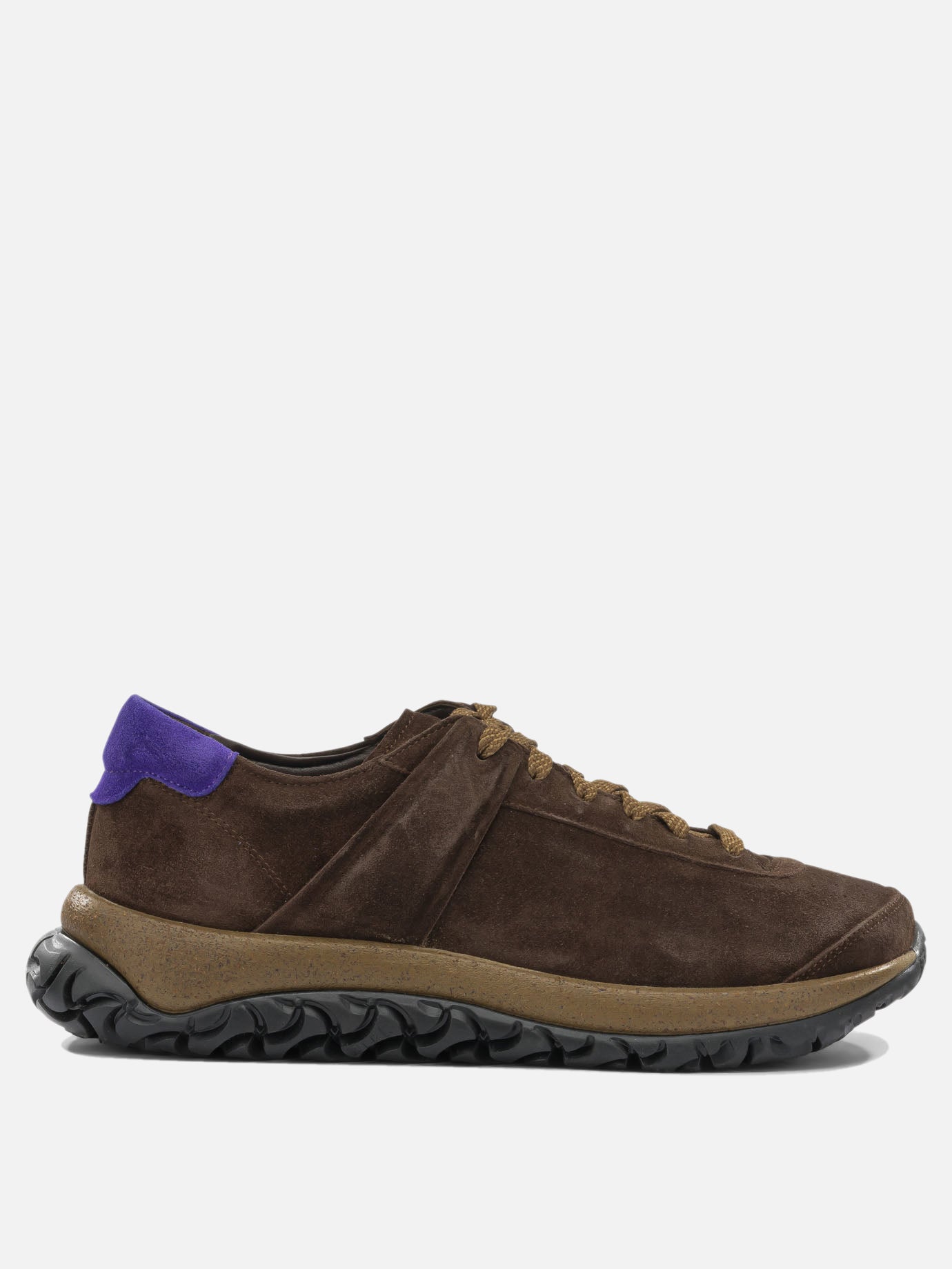 Low top sneakers 100% suede leather - 100% rubber  Brown - Birkenstock 1774 Men | PDP | VIETTI Online Store | thumbnail