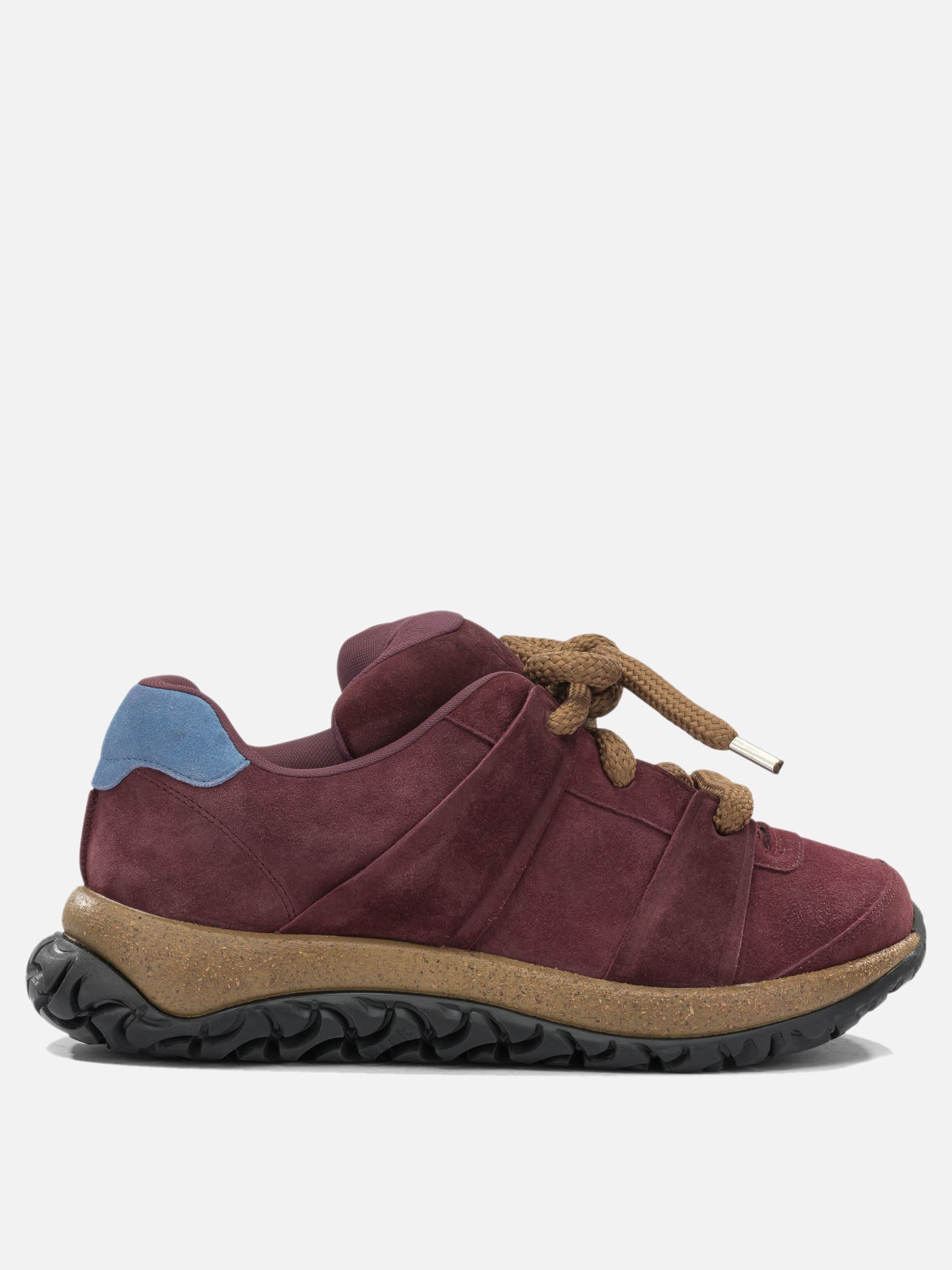 Low top sneakers 100% suede leather - 100% rubber  Bordeaux - Birkenstock Men | PDP | VIETTI Online Store | Zoom-Modal
