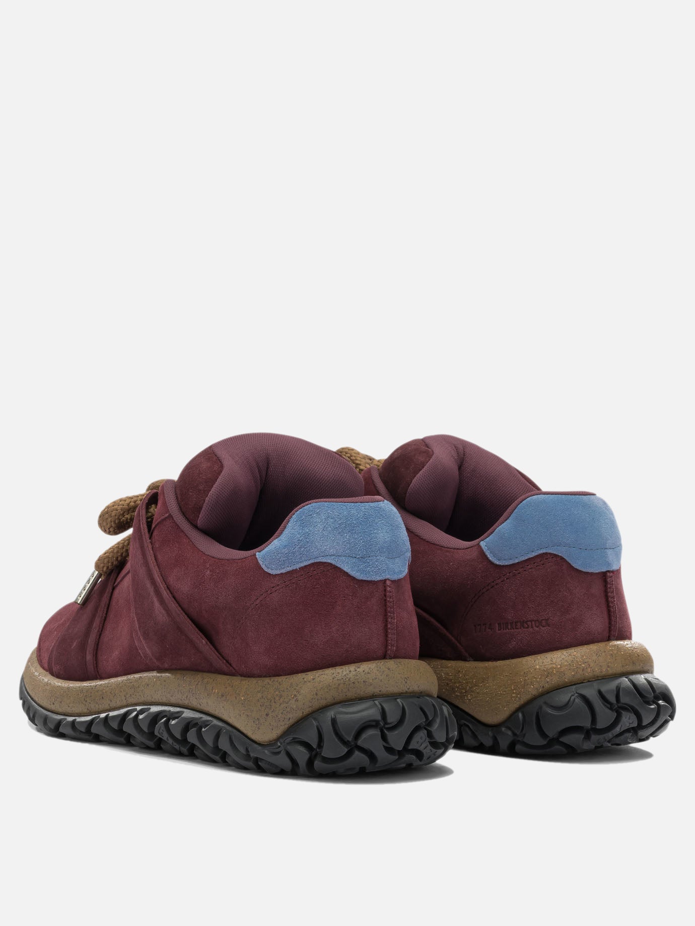 Low top sneakers 100% suede leather - 100% rubber  Bordeaux - Birkenstock Men | PDP | VIETTI Online Store | thumbnail_4