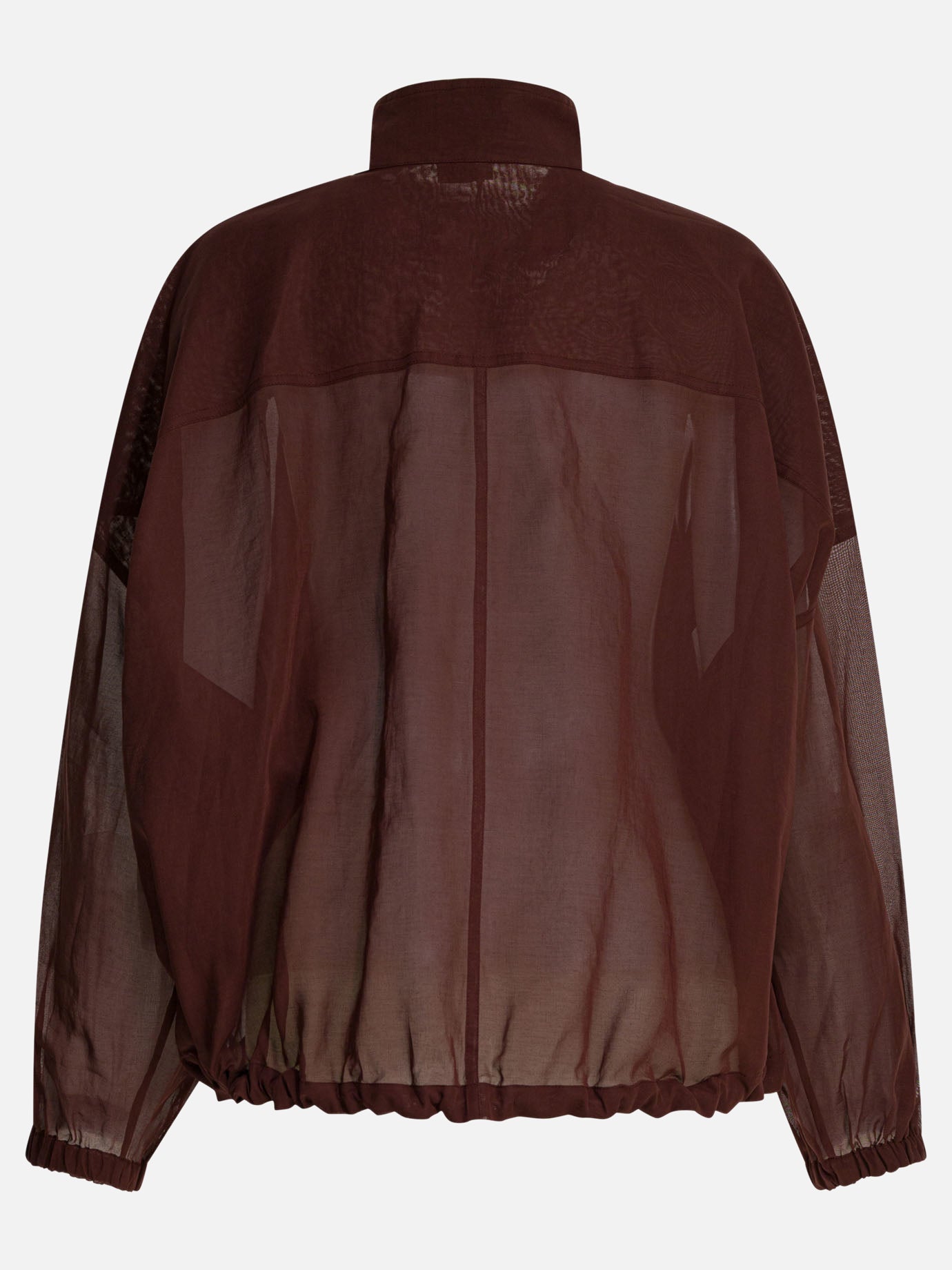 Overshirt jackets Solid colour  Bordeaux - Brunello Cucinelli Women | PDP | VIETTI Online Store | Zoom-Modal_2
